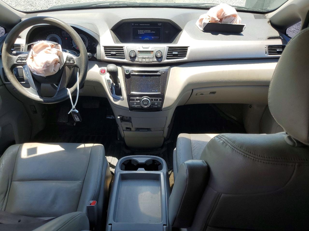 2015 Honda Odyssey Ex Серый vin: 5FNRL5H40FB018379