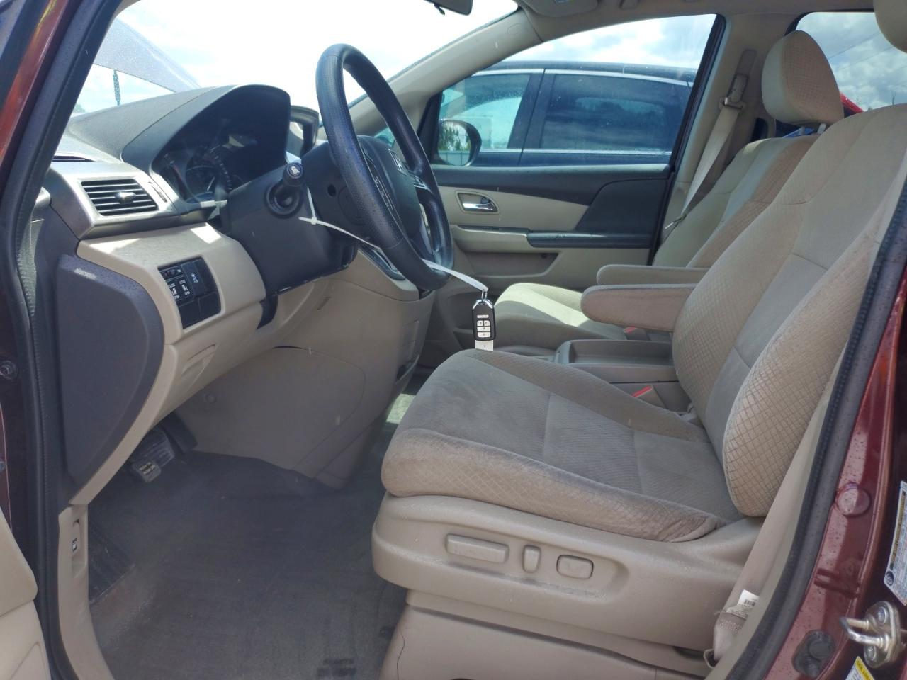 2015 Honda Odyssey Ex Burgundy vin: 5FNRL5H40FB026773
