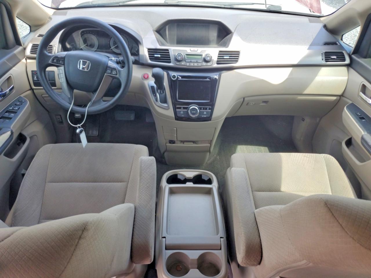2015 Honda Odyssey Ex Burgundy vin: 5FNRL5H40FB026773