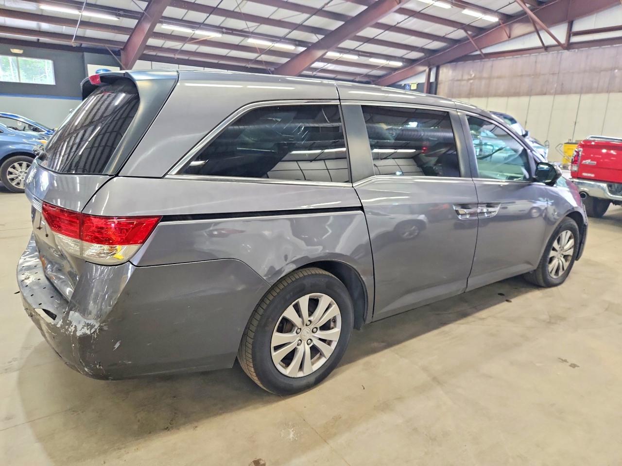 2015 Honda Odyssey Ex Gray vin: 5FNRL5H40FB043542