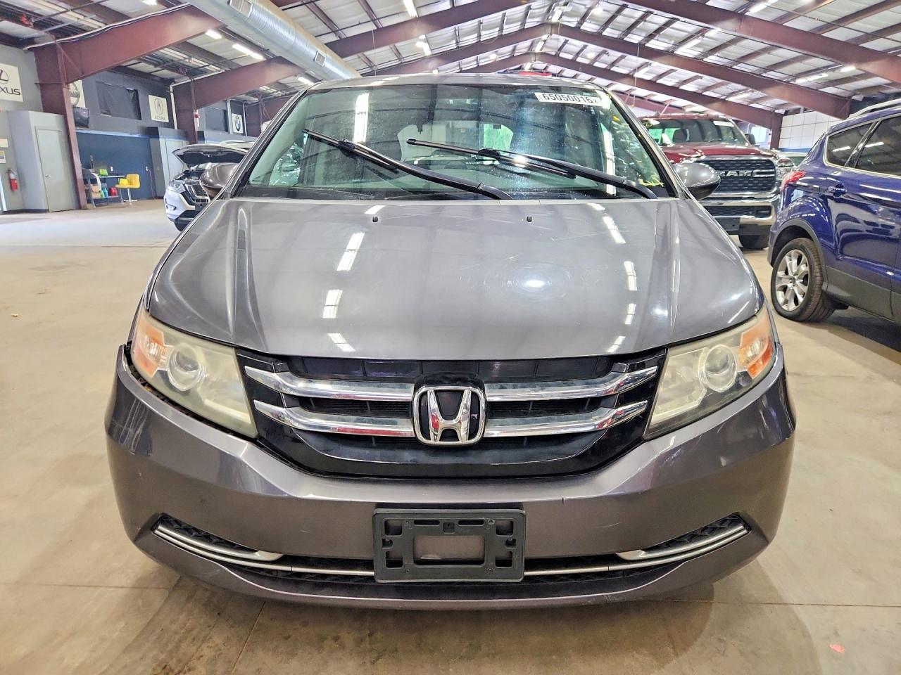 2015 Honda Odyssey Ex Gray vin: 5FNRL5H40FB043542