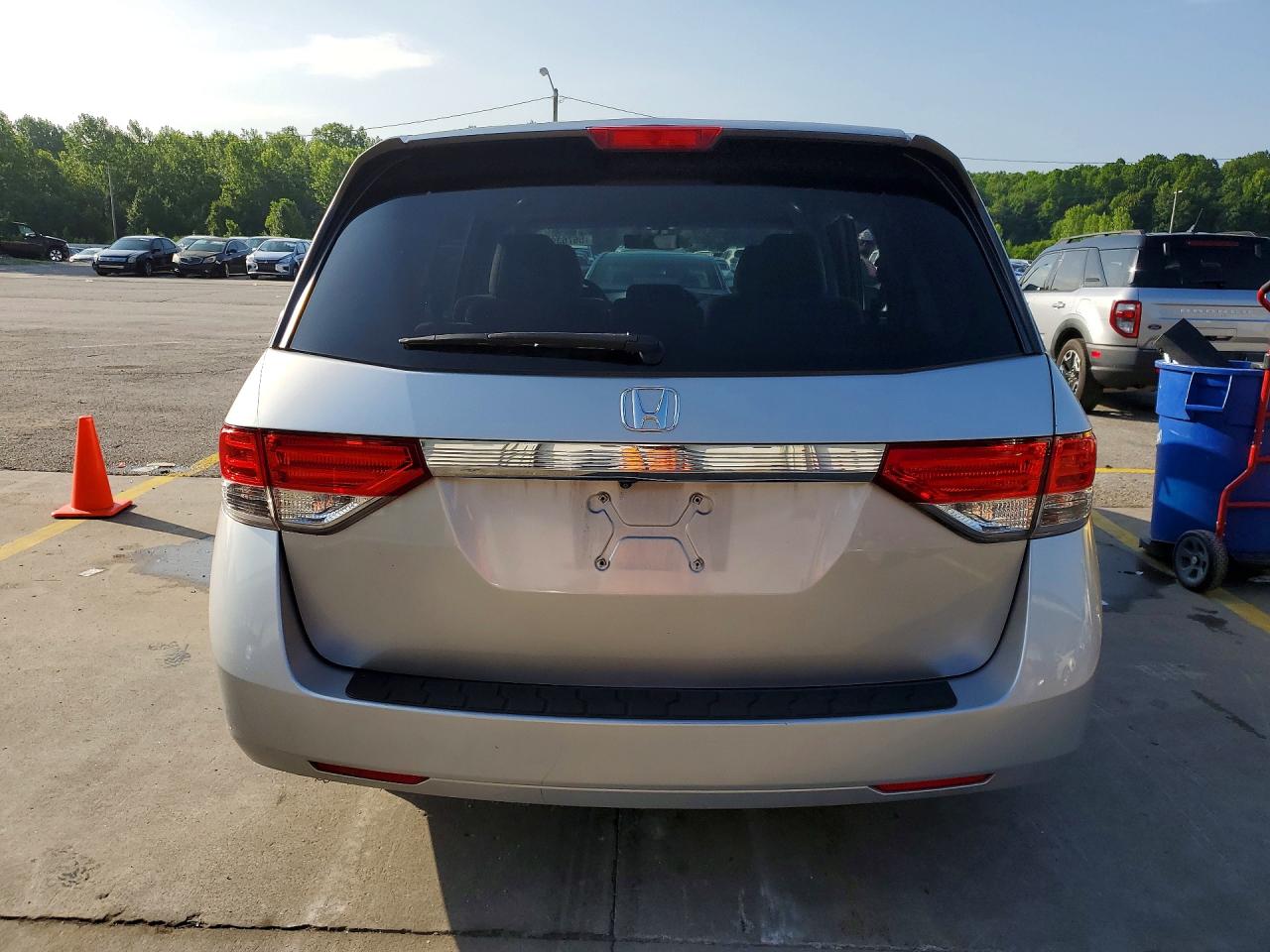 2015 Honda Odyssey Ex Silver vin: 5FNRL5H40FB050121