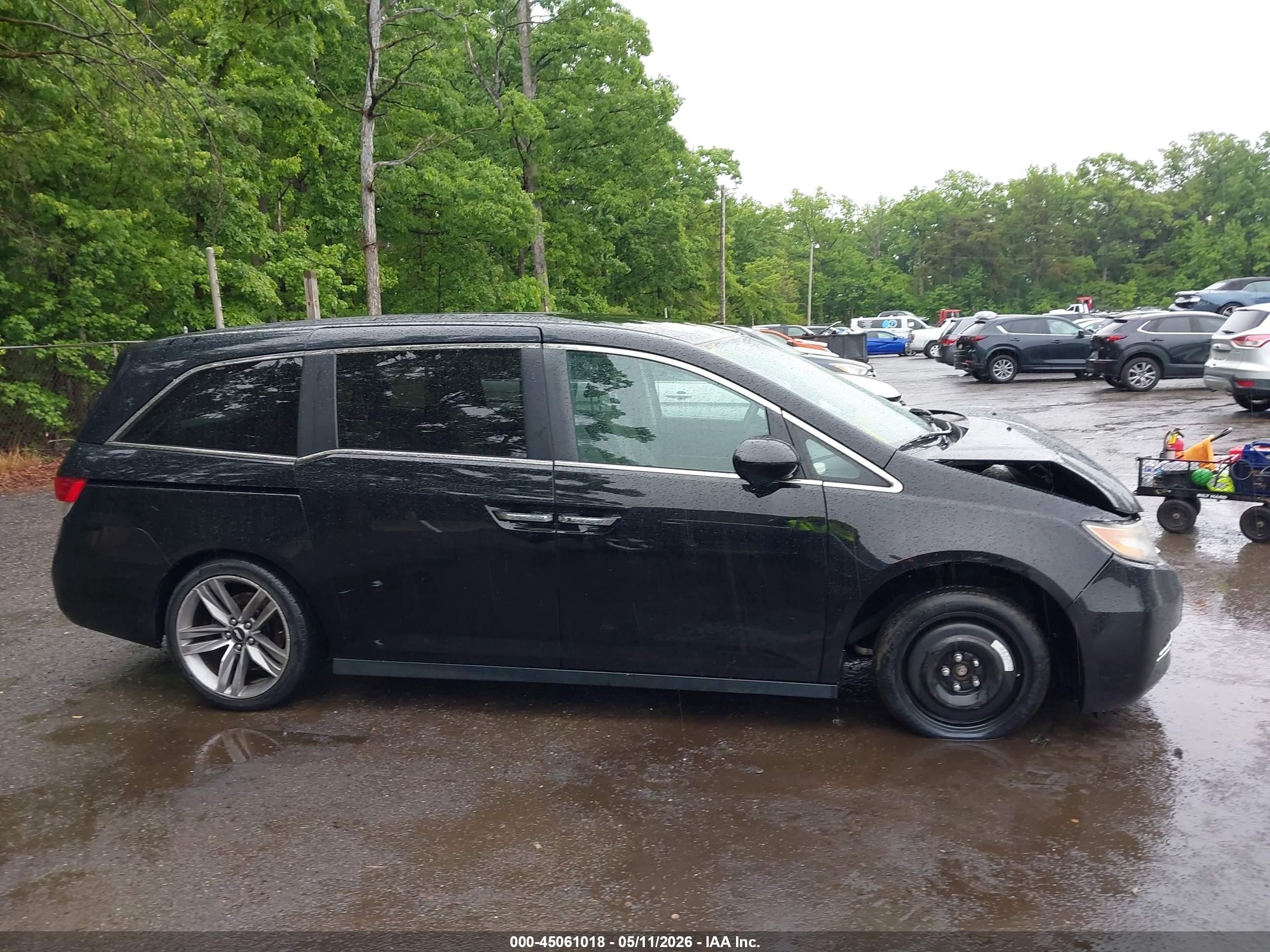 2015 Honda Odyssey Ex Black vin: 5FNRL5H40FB081983