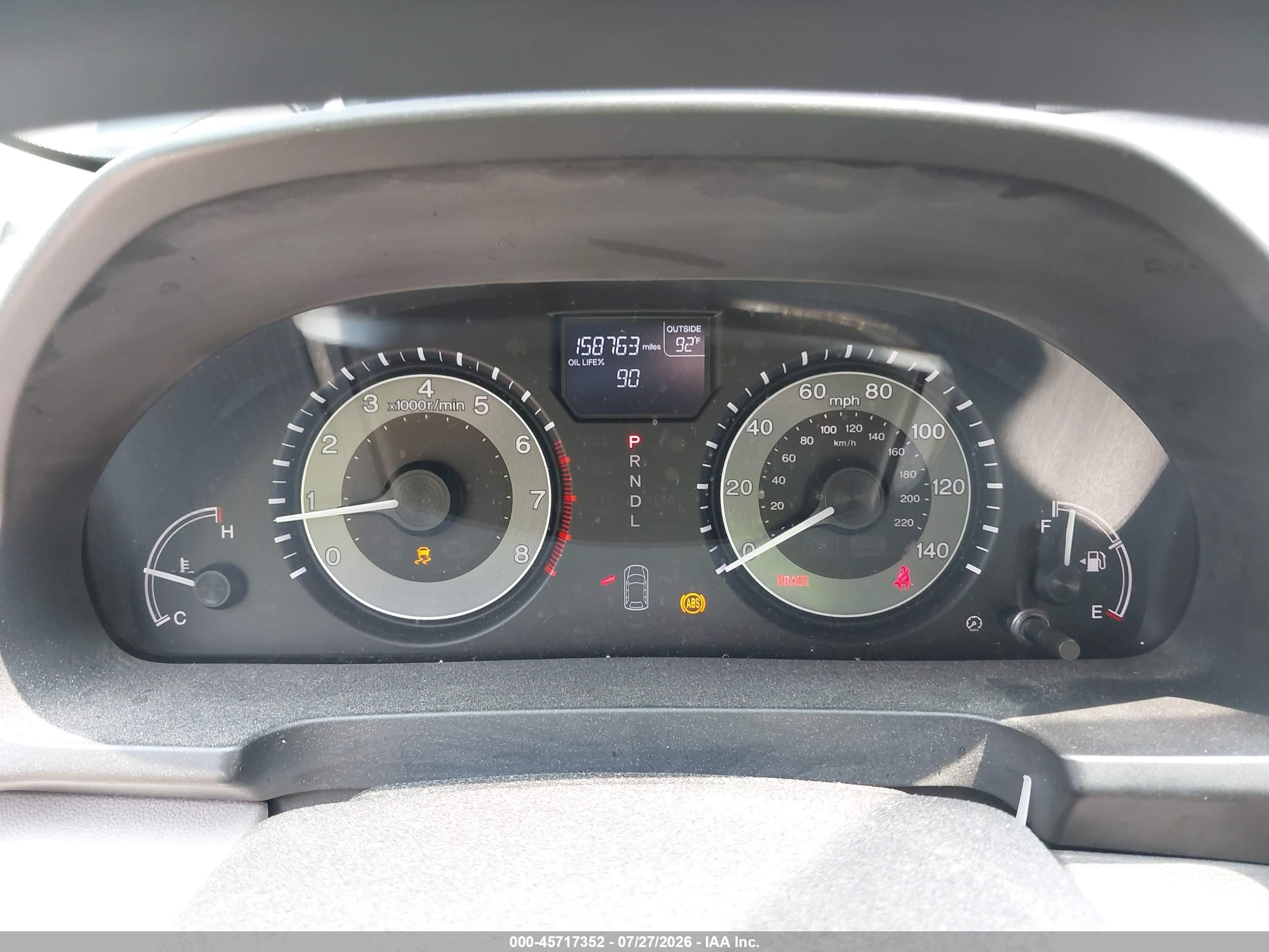 2015 Honda Odyssey Ex Gray vin: 5FNRL5H40FB118174