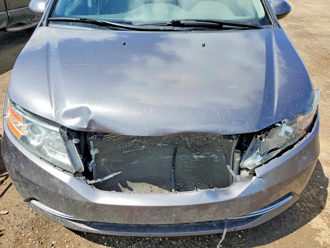 2015 Honda Odyssey Ex Серый vin: 5FNRL5H40FB503489