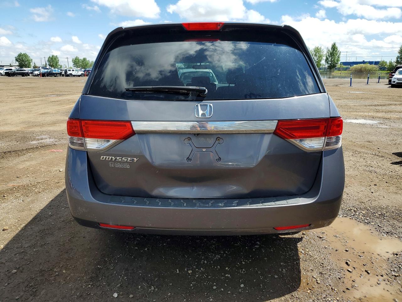 2015 Honda Odyssey Ex Серый vin: 5FNRL5H40FB503489