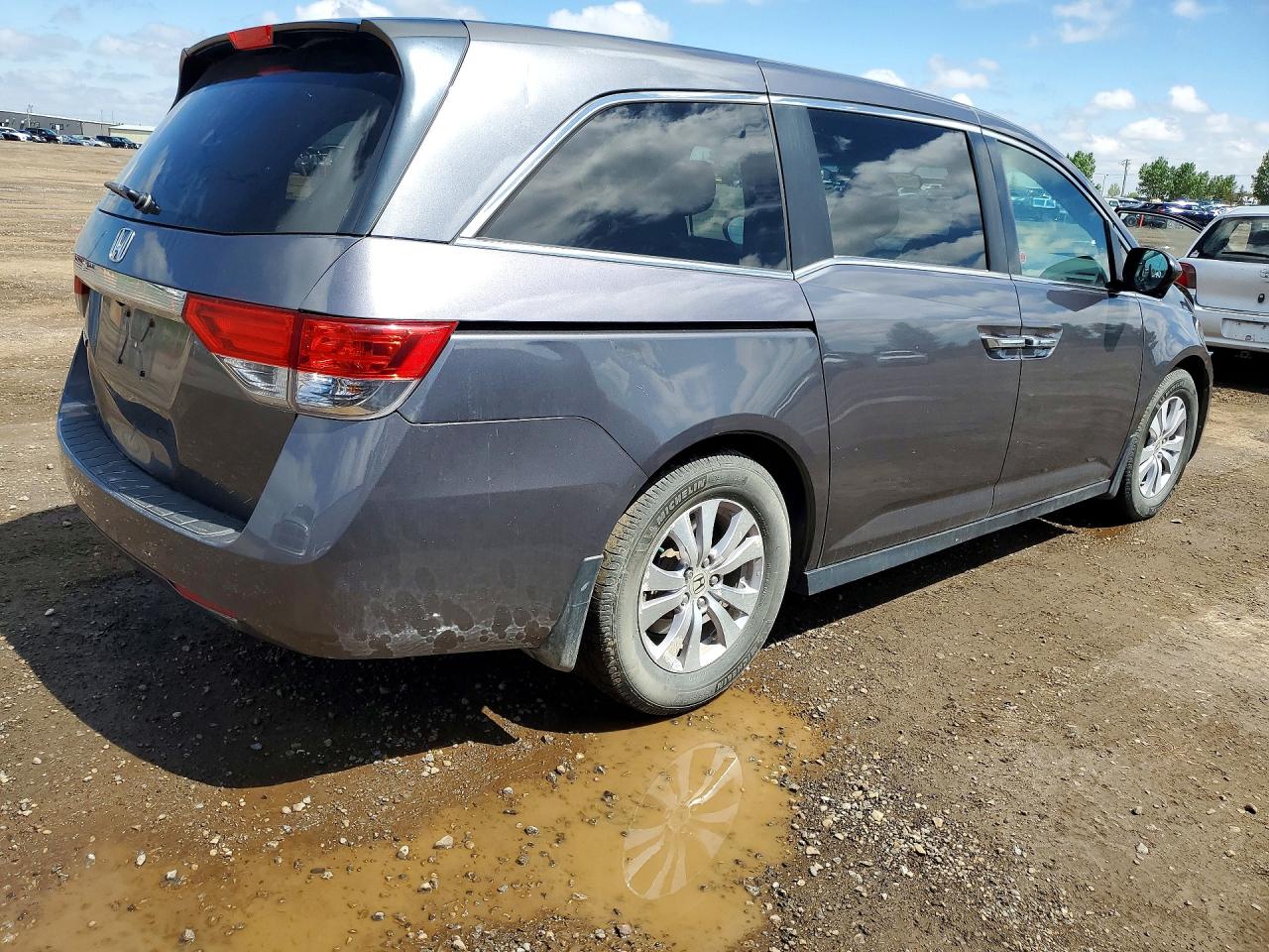 2015 Honda Odyssey Ex Серый vin: 5FNRL5H40FB503489
