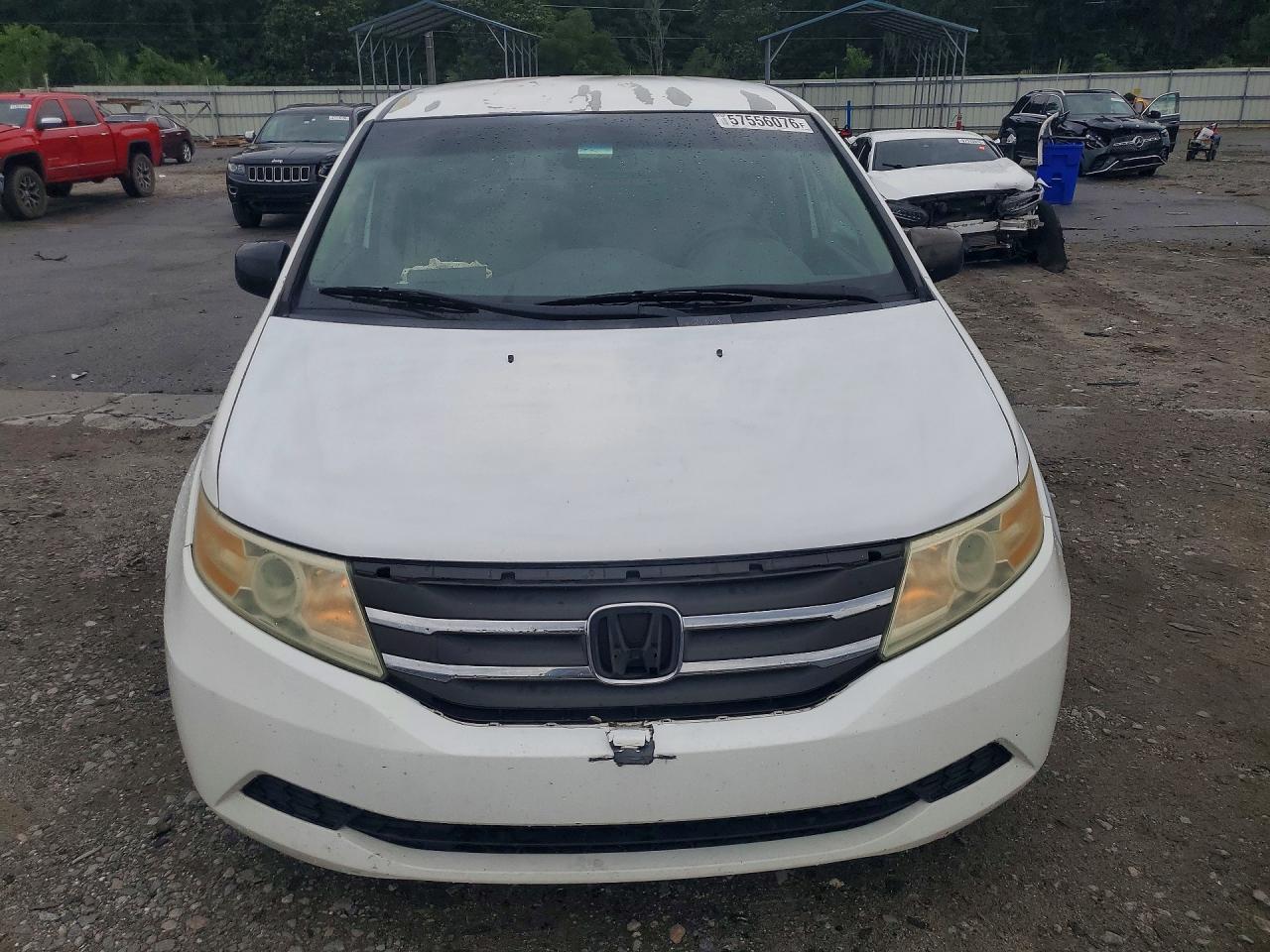 2011 Honda Odyssey Ex White vin: 5FNRL5H41BB014318