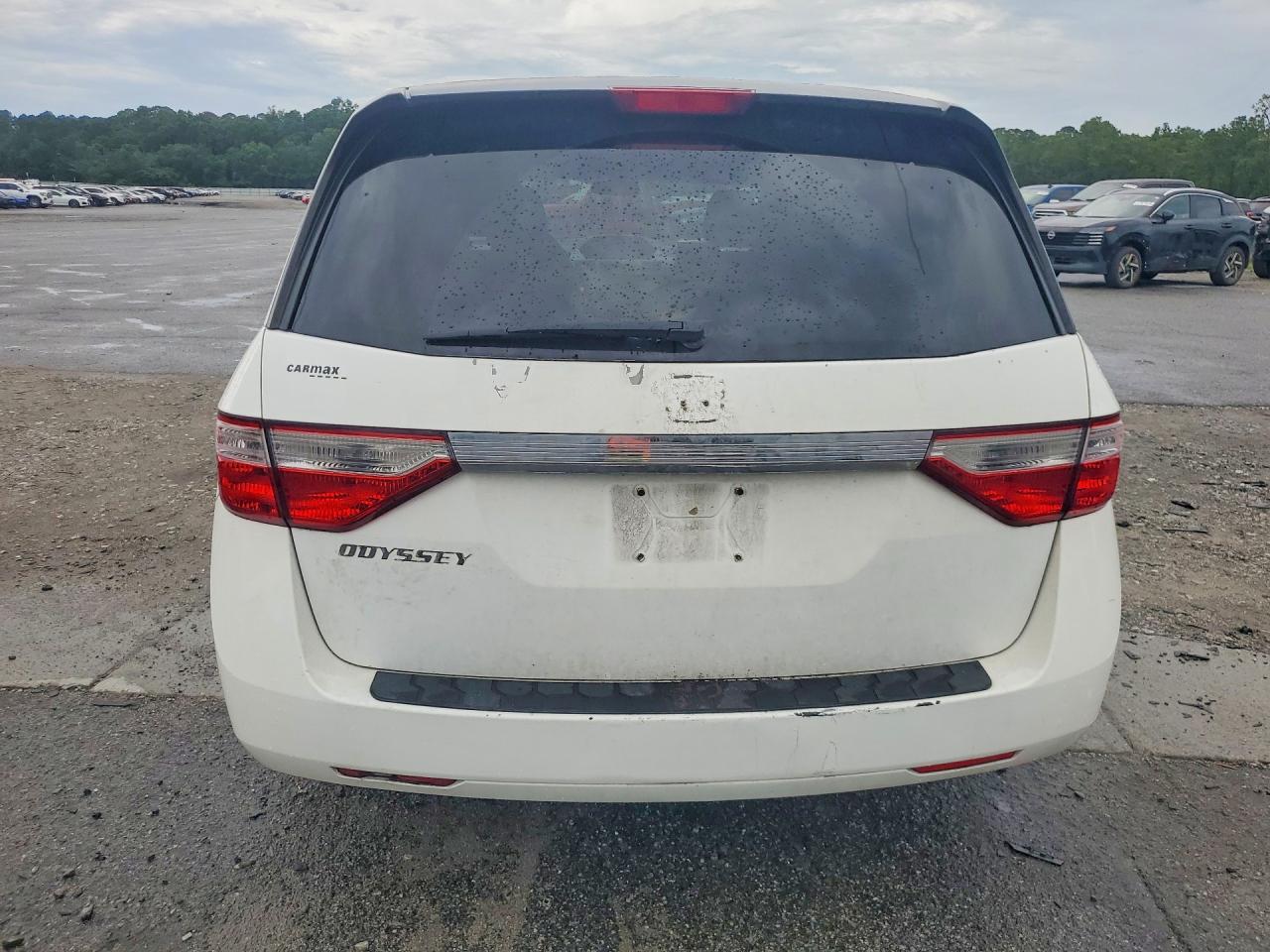 2011 Honda Odyssey Ex White vin: 5FNRL5H41BB014318