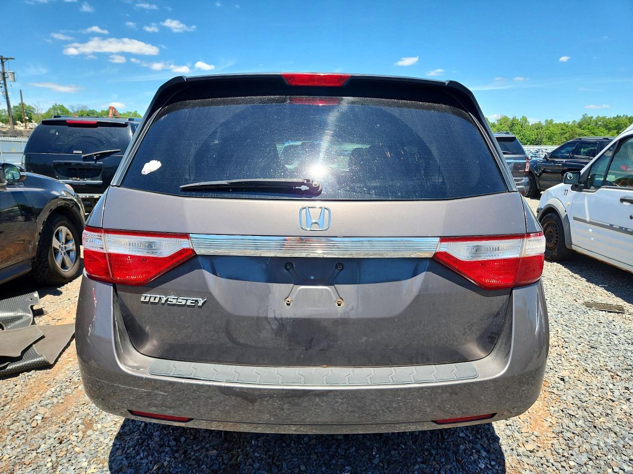 2011 Honda Odyssey Ex Серый vin: 5FNRL5H41BB046010