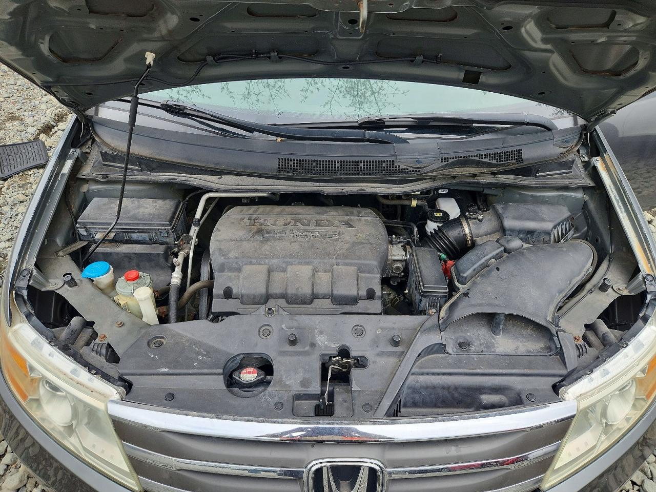 2011 Honda Odyssey Ex Gray vin: 5FNRL5H41BB074051