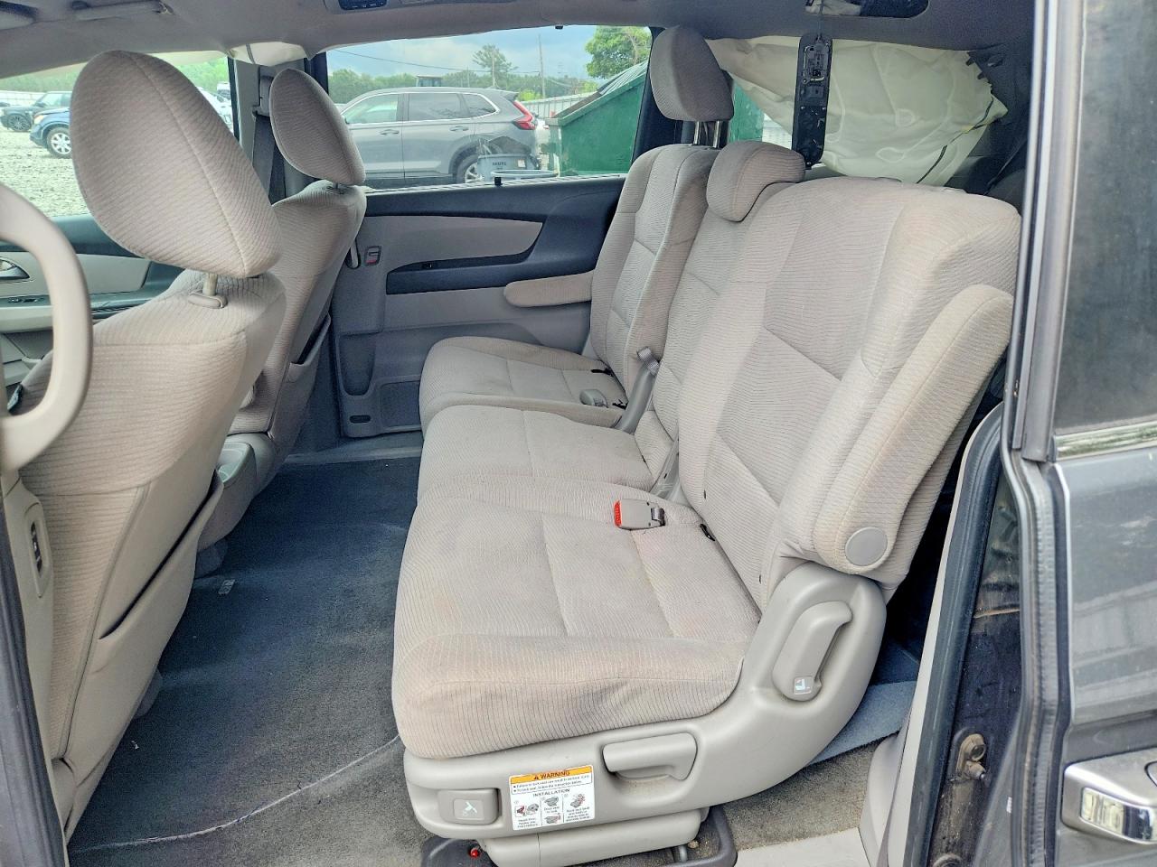 2011 Honda Odyssey Ex Gray vin: 5FNRL5H41BB074051