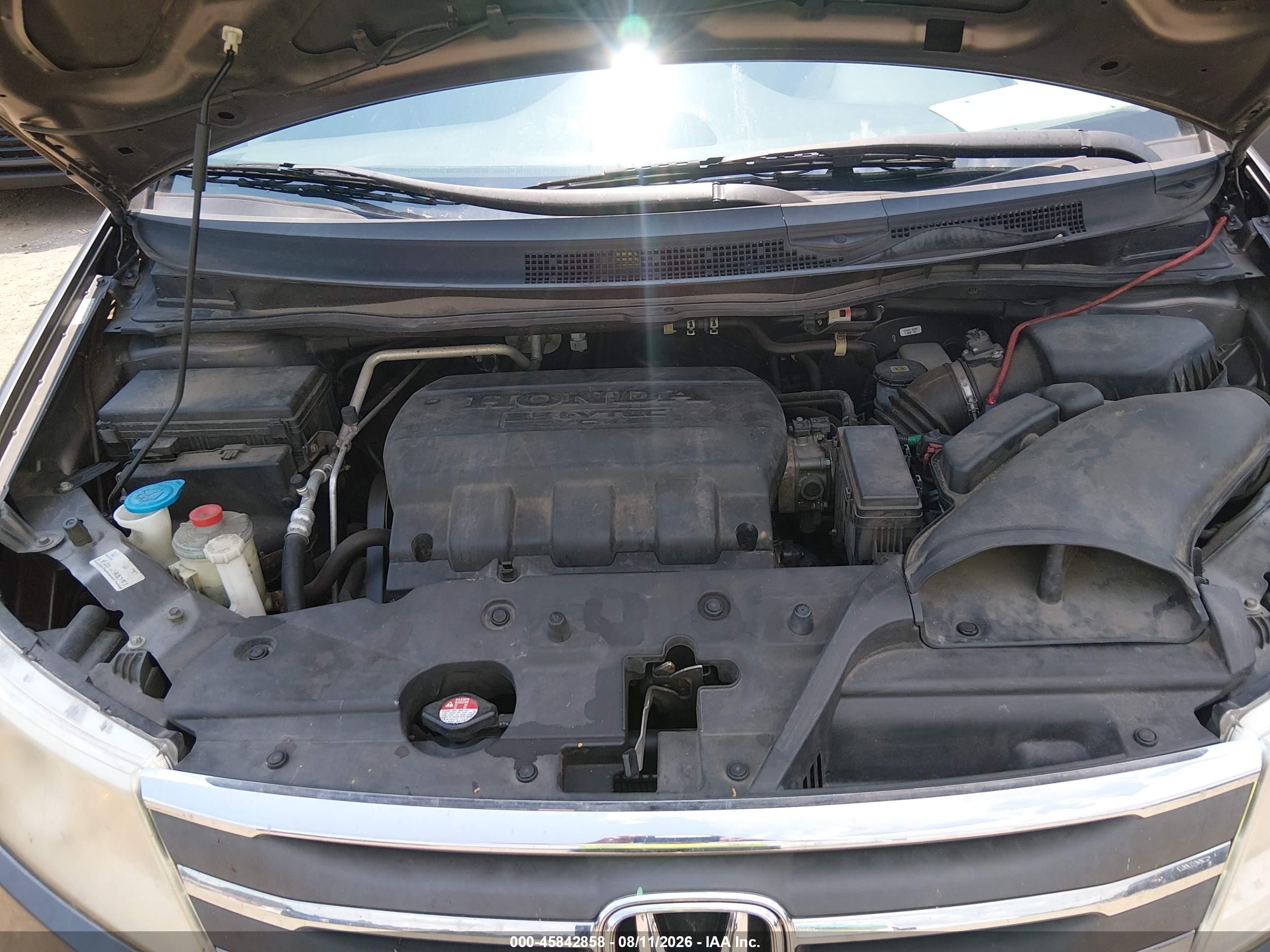 2012 Honda Odyssey Ex Gray vin: 5FNRL5H41CB033646