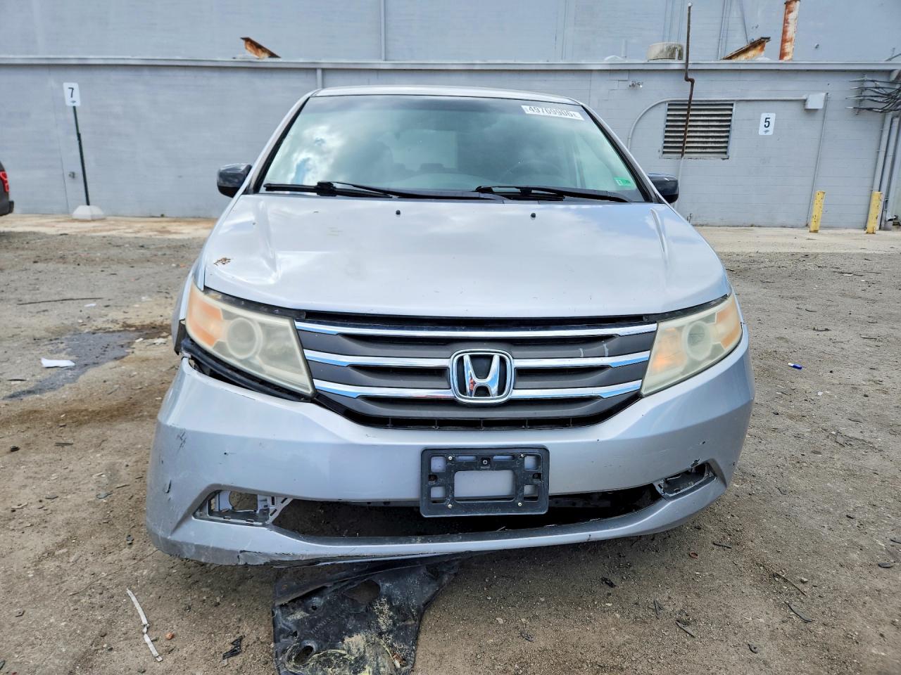 2012 Honda Odyssey Ex Silver vin: 5FNRL5H41CB042623