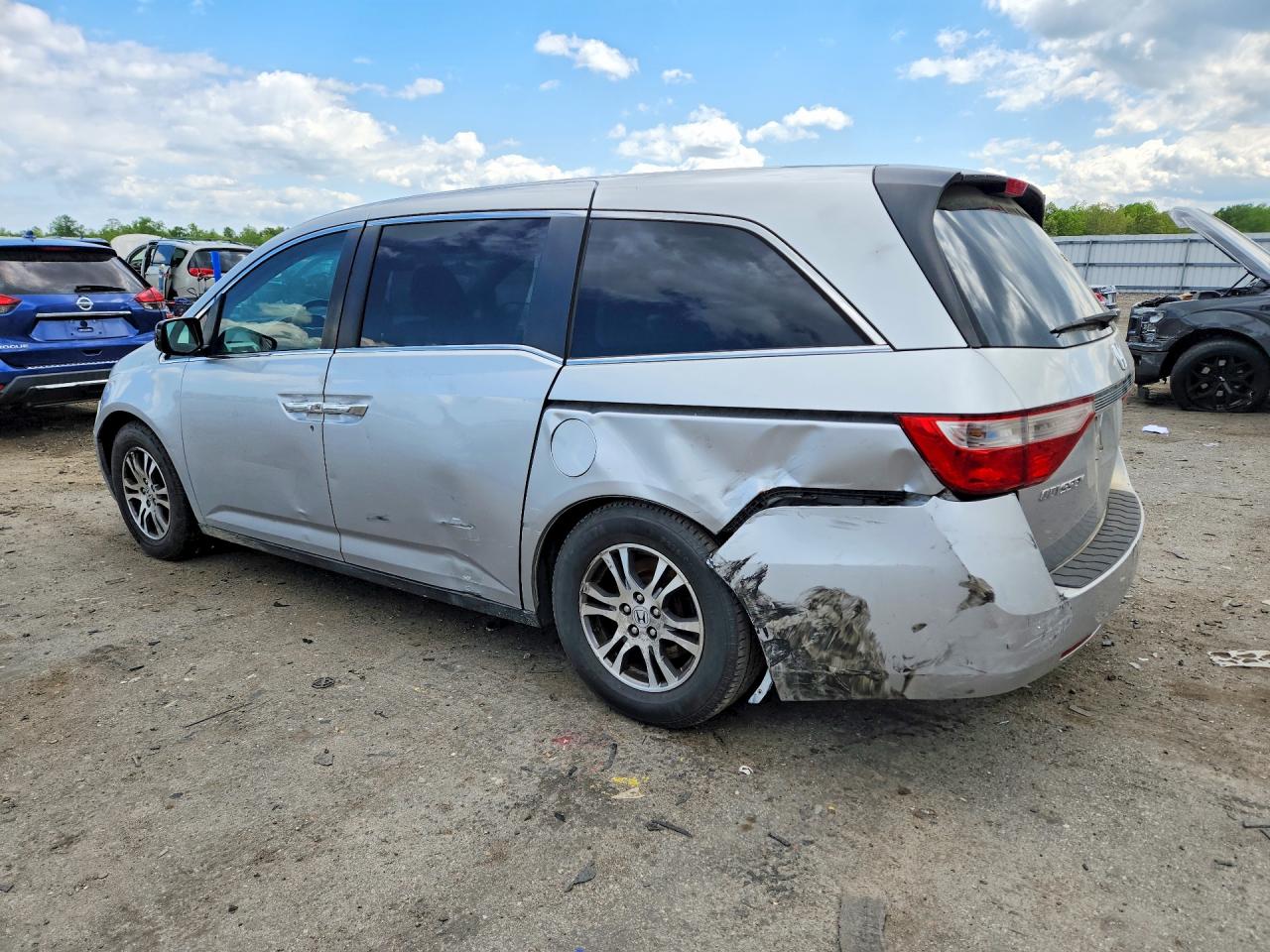2012 Honda Odyssey Ex Silver vin: 5FNRL5H41CB042623