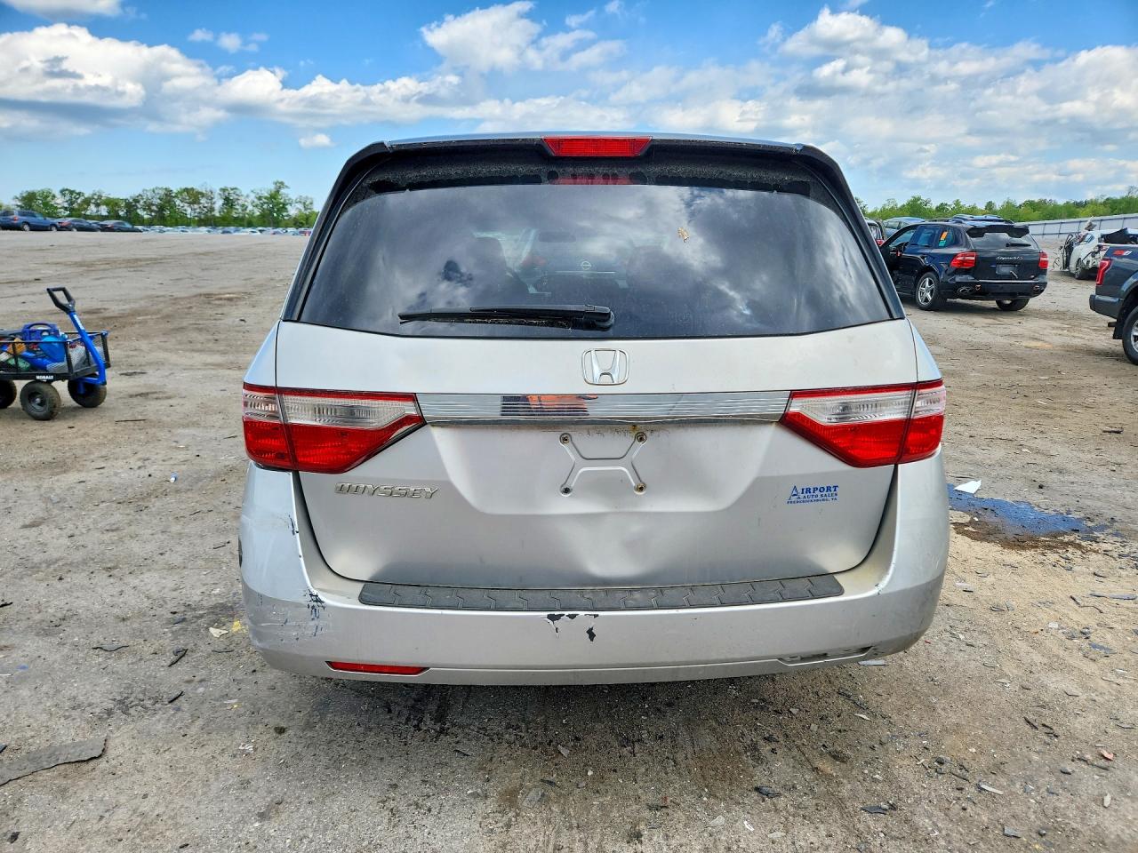 2012 Honda Odyssey Ex Silver vin: 5FNRL5H41CB042623