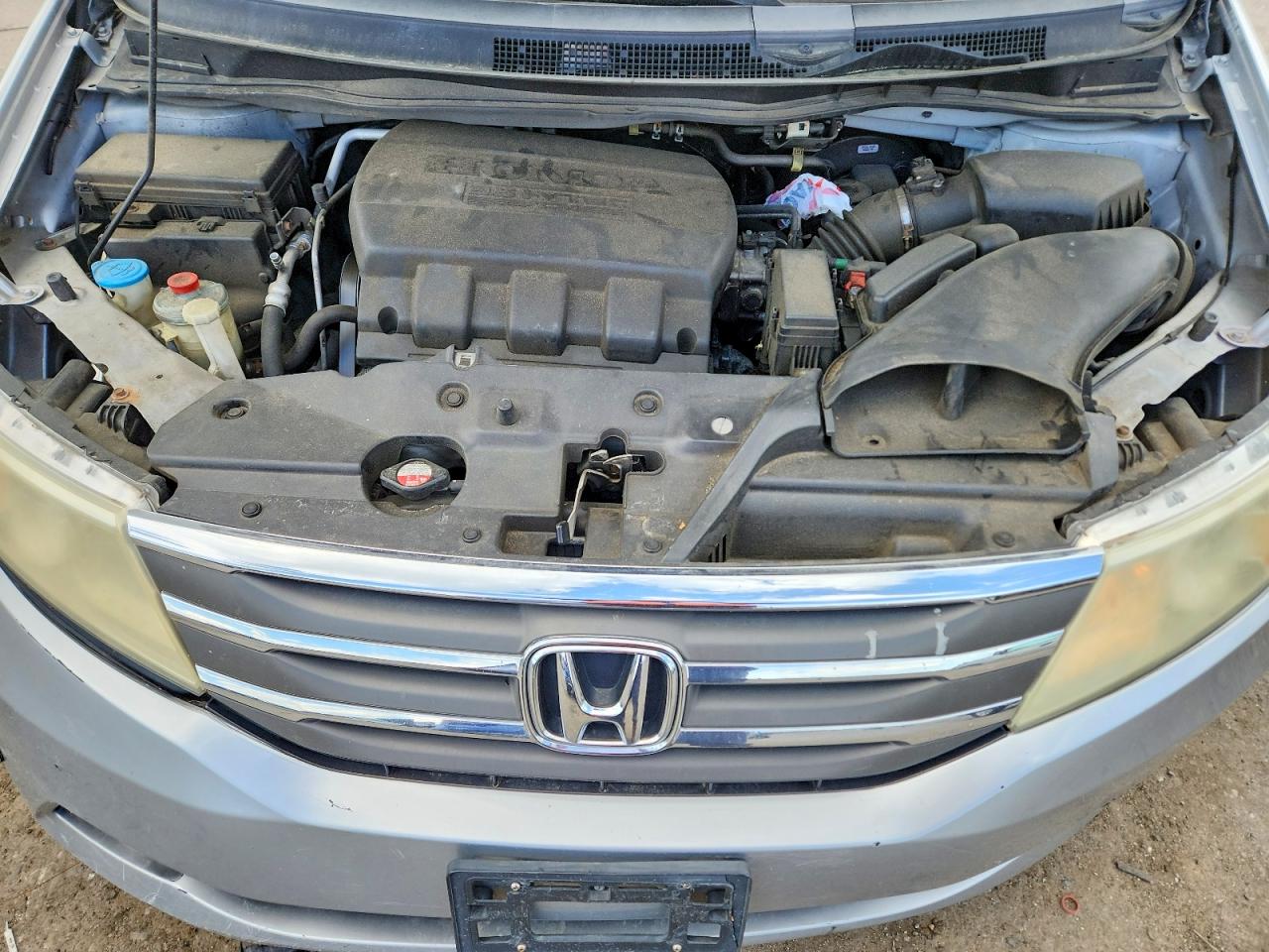 2012 Honda Odyssey Ex Silver vin: 5FNRL5H41CB042623