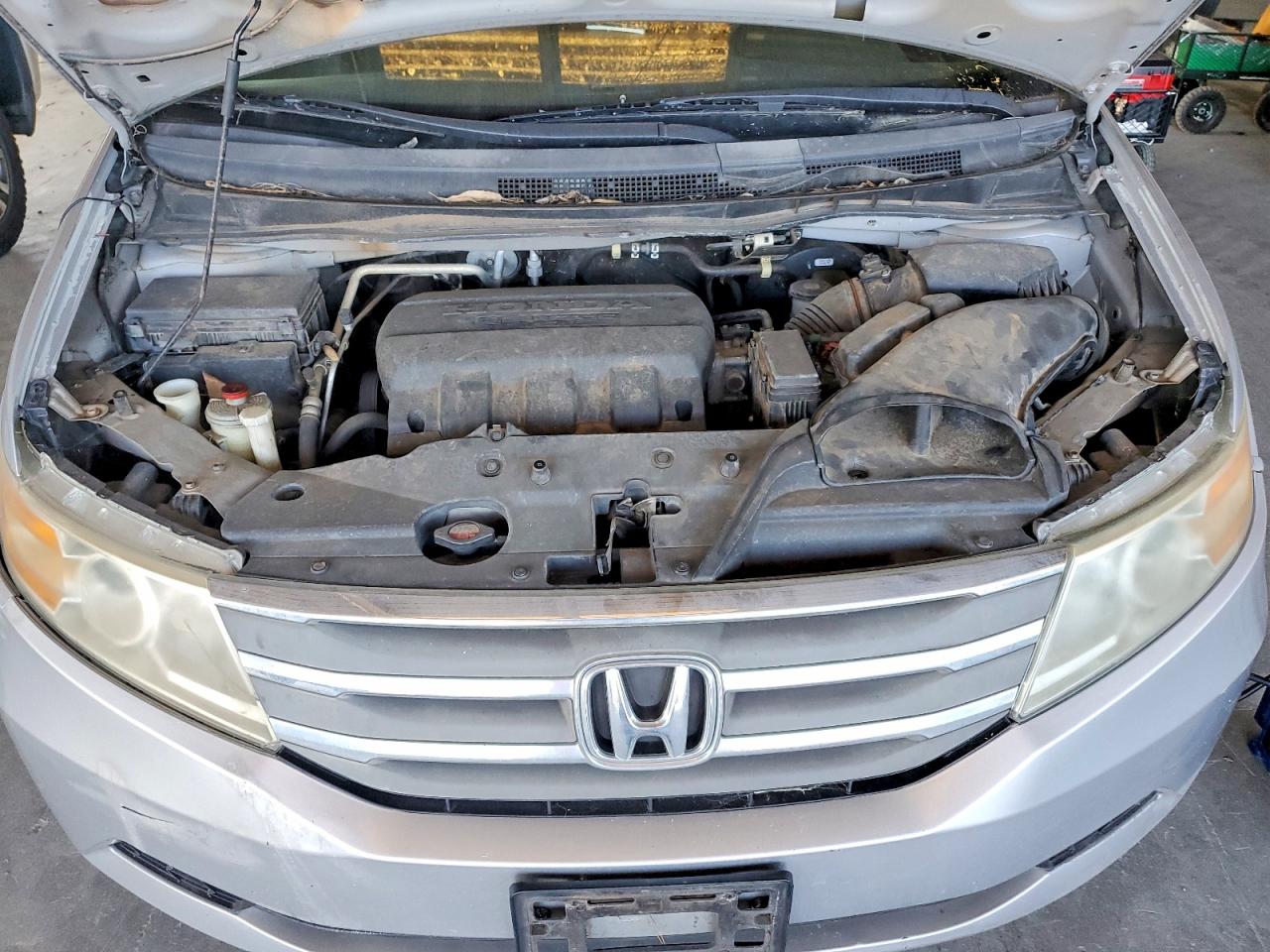 2012 Honda Odyssey Ex Silver vin: 5FNRL5H41CB062144