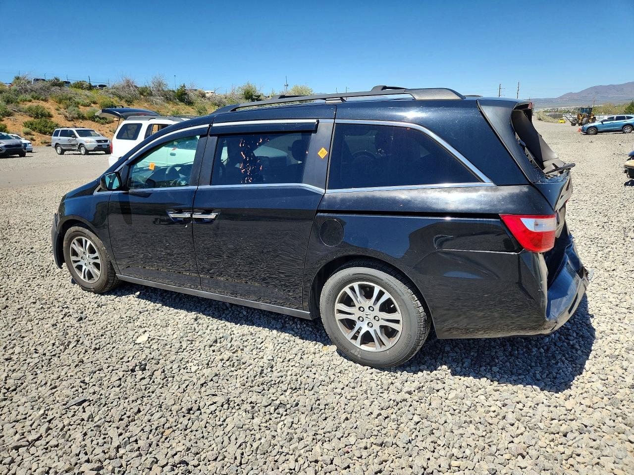 2012 Honda Odyssey Ex Black vin: 5FNRL5H41CB111357