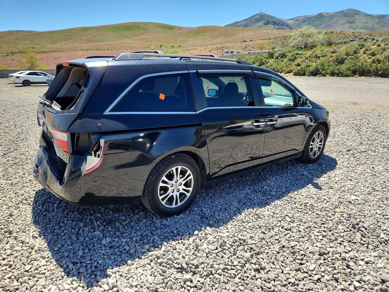 2012 Honda Odyssey Ex Black vin: 5FNRL5H41CB111357