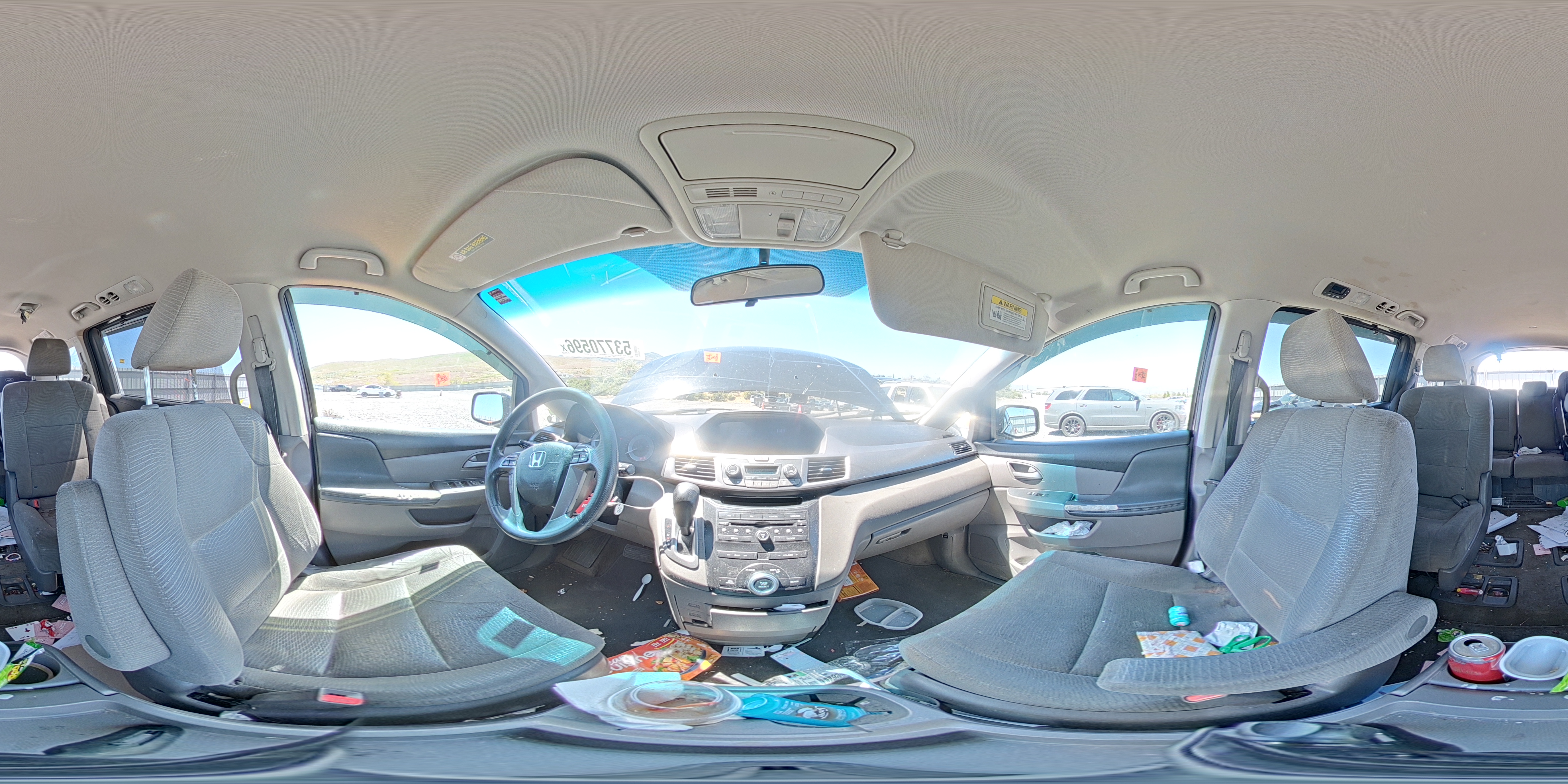 2012 Honda Odyssey Ex Black vin: 5FNRL5H41CB111357