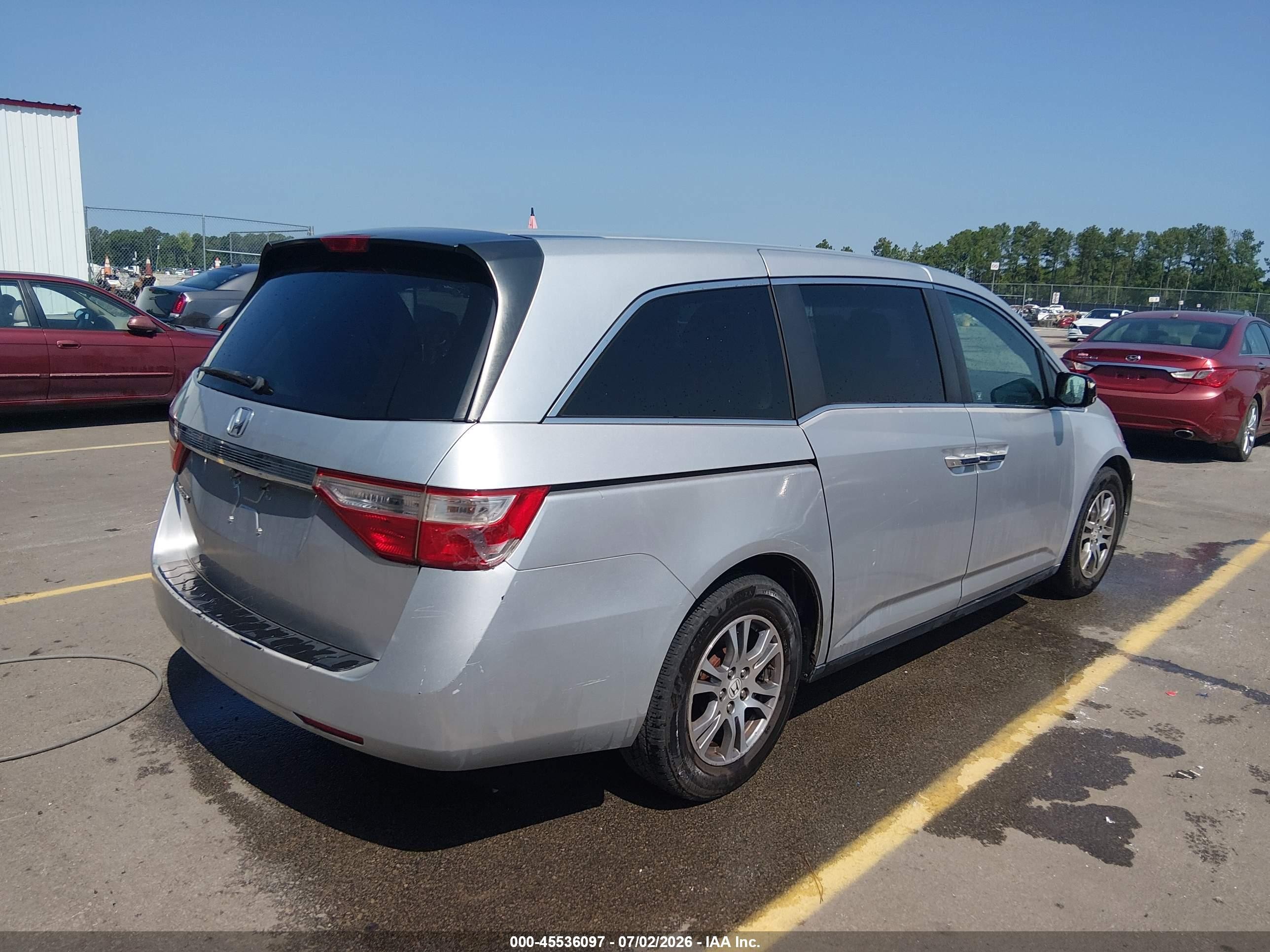 2012 Honda Odyssey Ex Silver vin: 5FNRL5H41CB126831