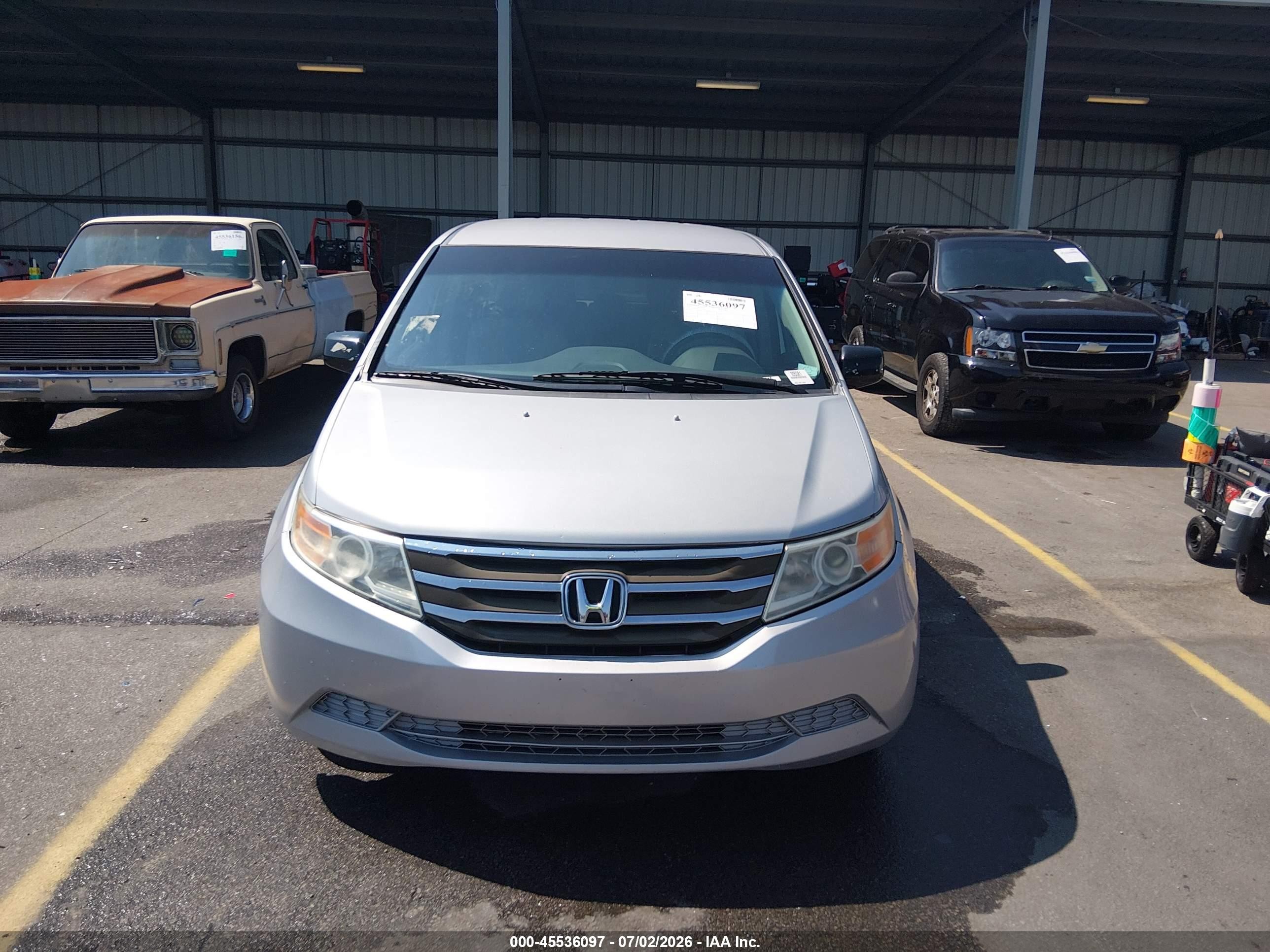 2012 Honda Odyssey Ex Silver vin: 5FNRL5H41CB126831