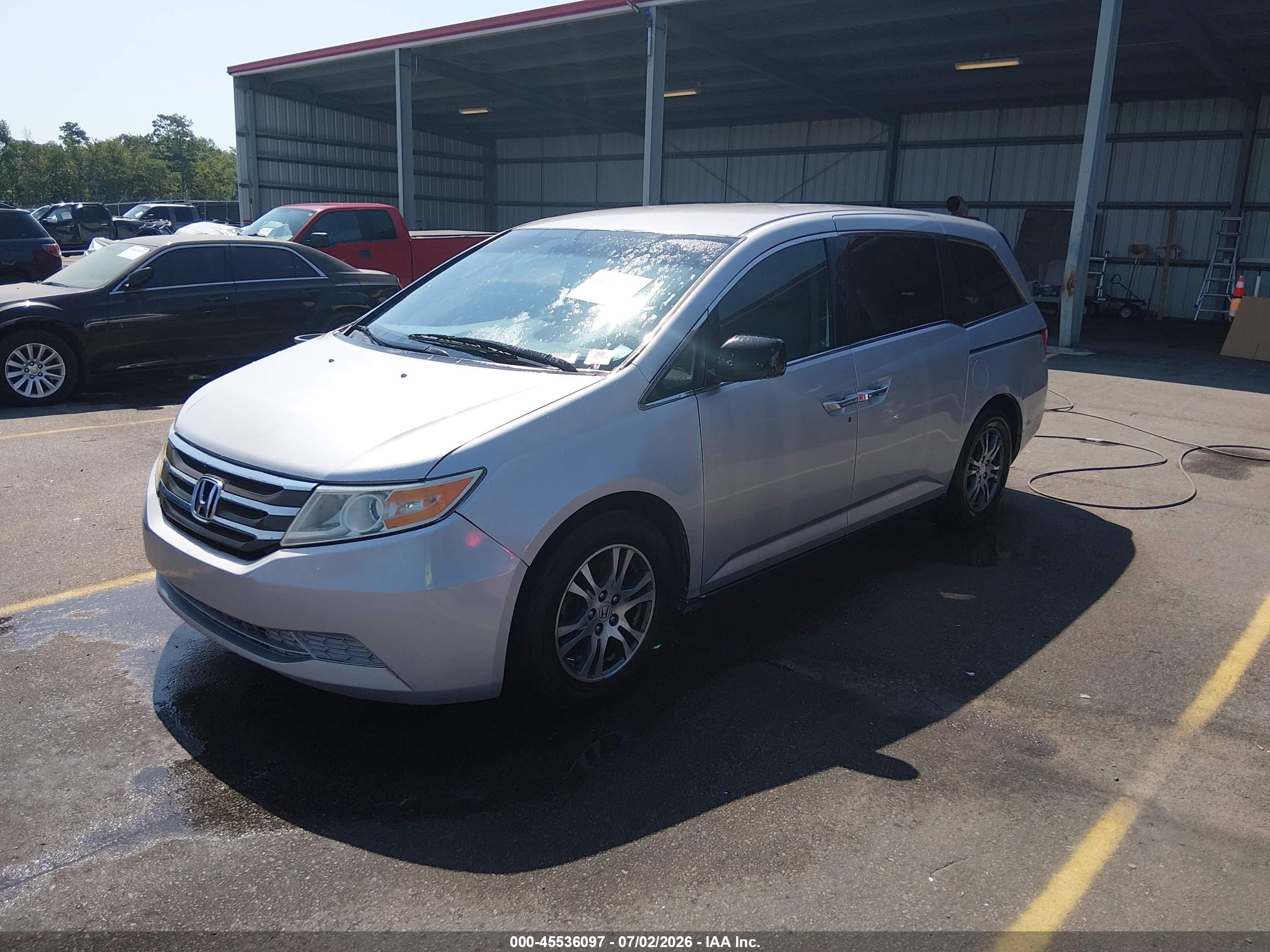 2012 Honda Odyssey Ex Silver vin: 5FNRL5H41CB126831