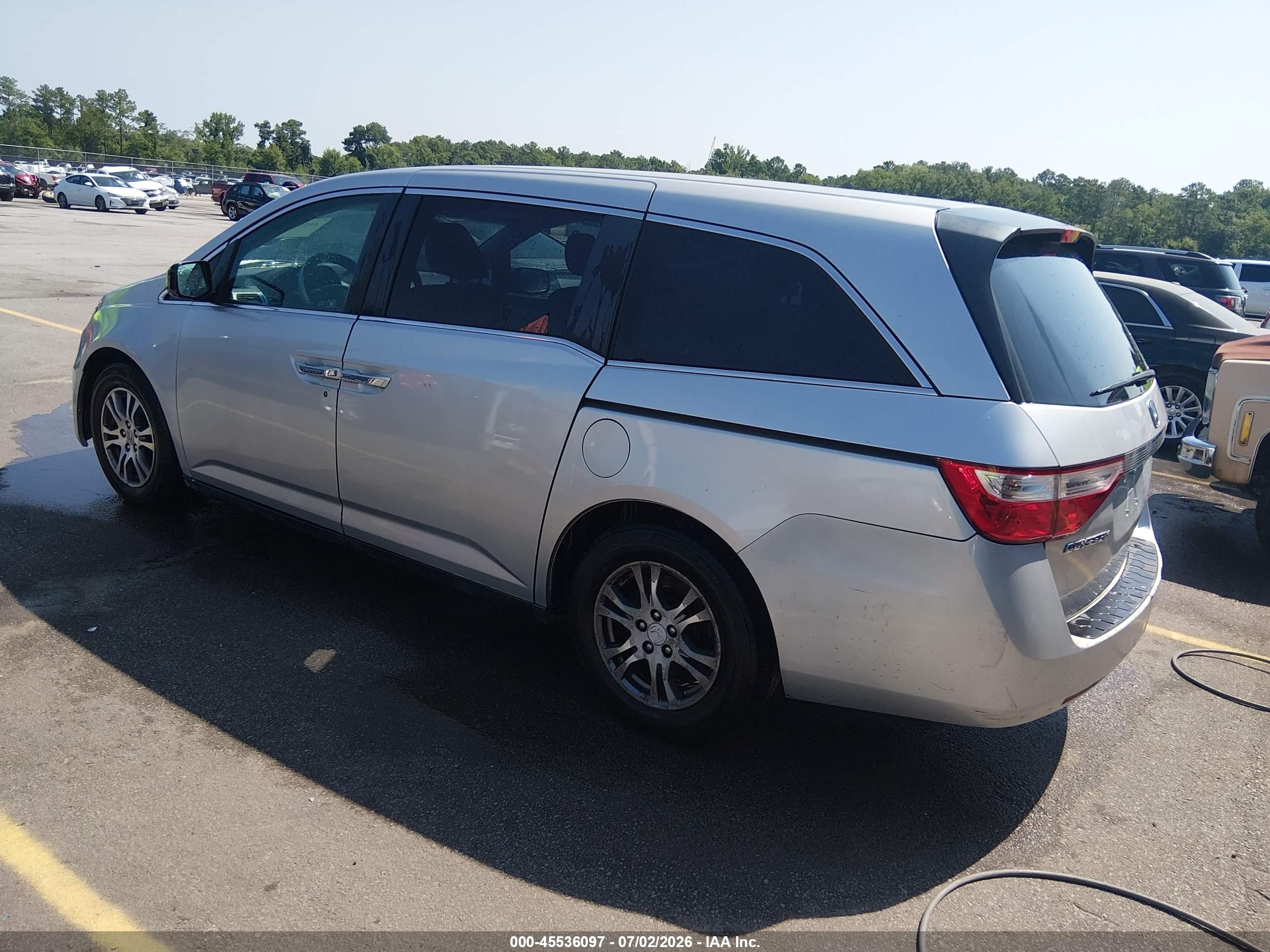 2012 Honda Odyssey Ex Silver vin: 5FNRL5H41CB126831