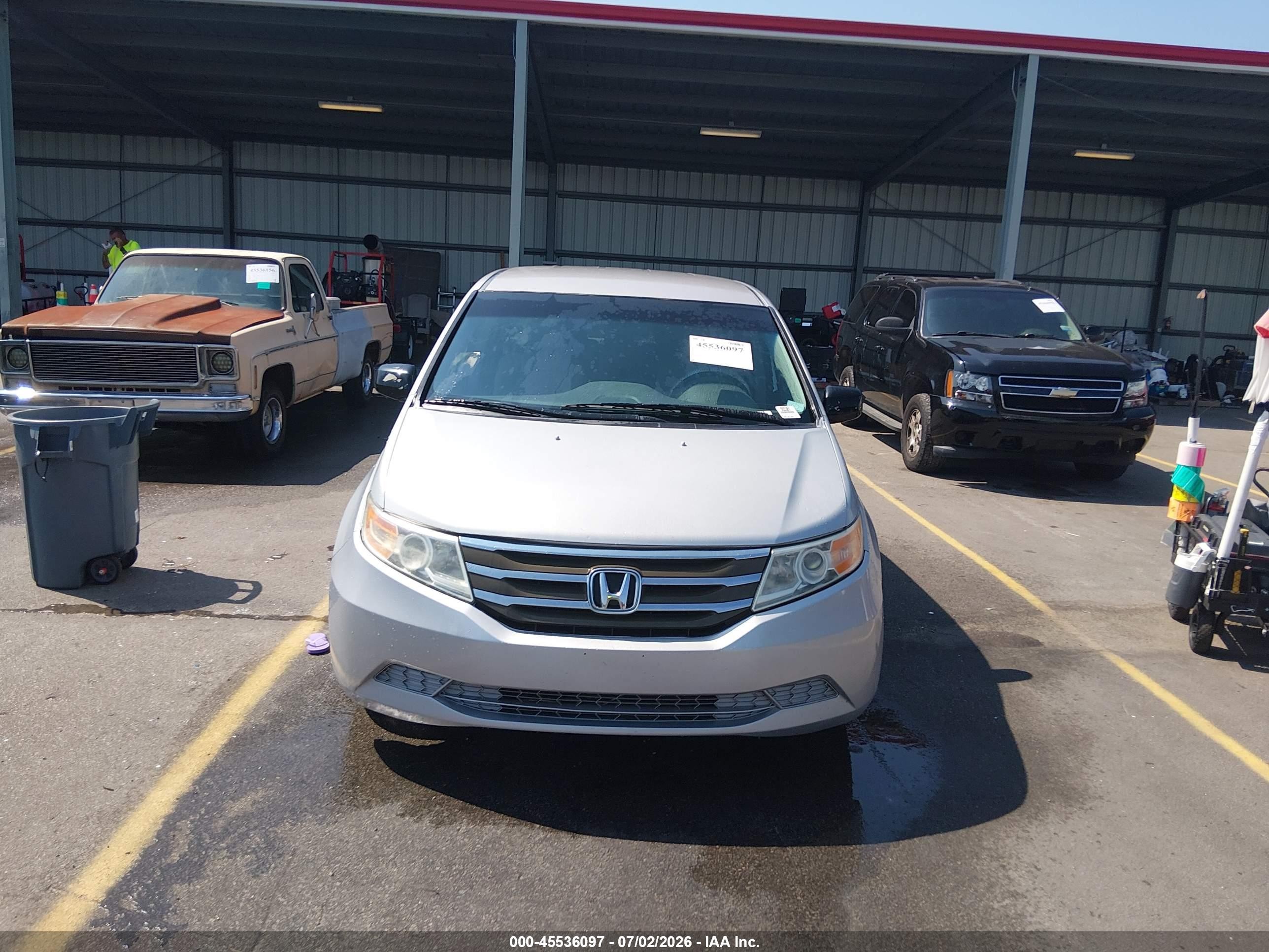 2012 Honda Odyssey Ex Silver vin: 5FNRL5H41CB126831