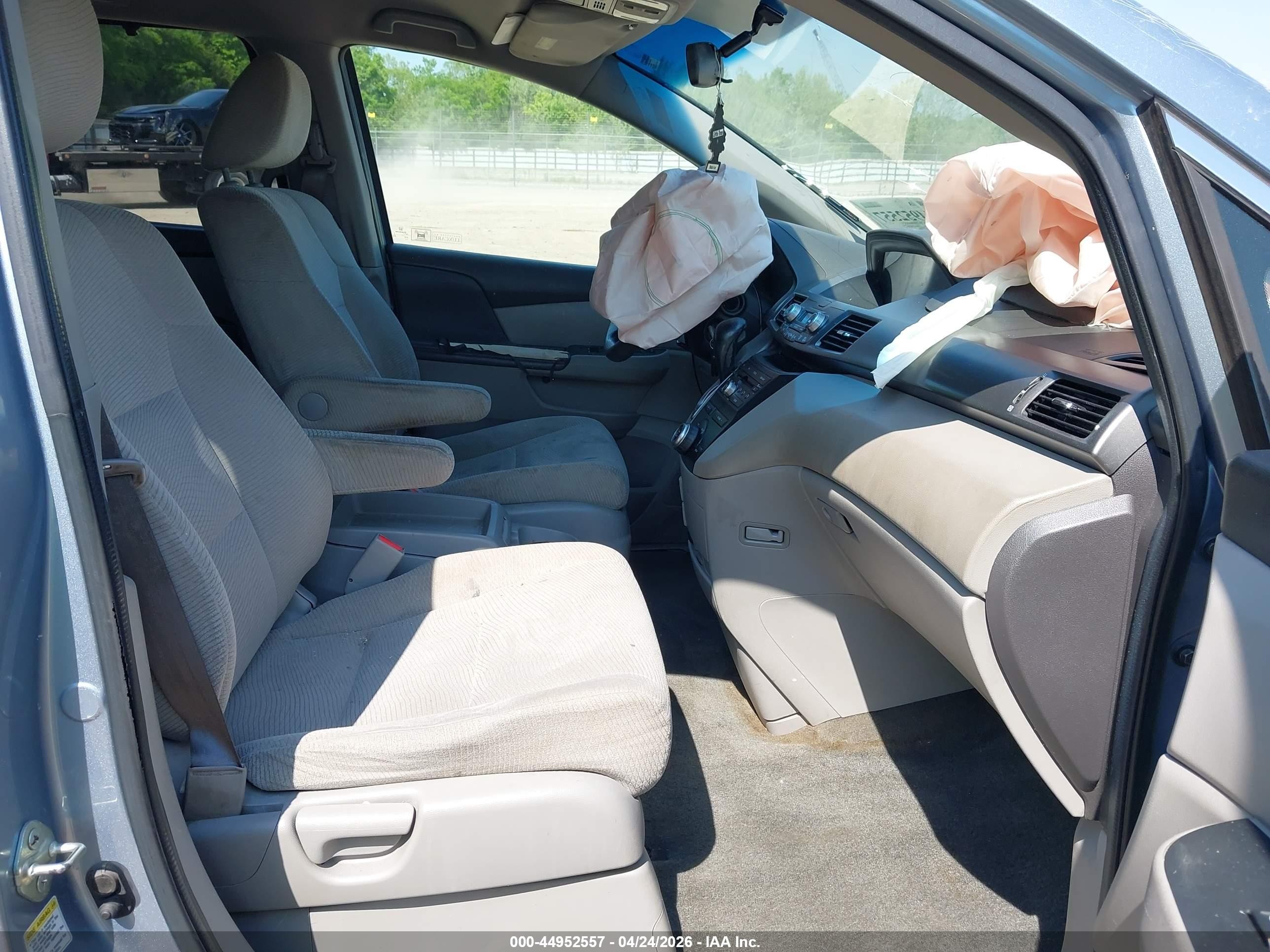 2012 Honda Odyssey Ex Blue vin: 5FNRL5H41CB133858