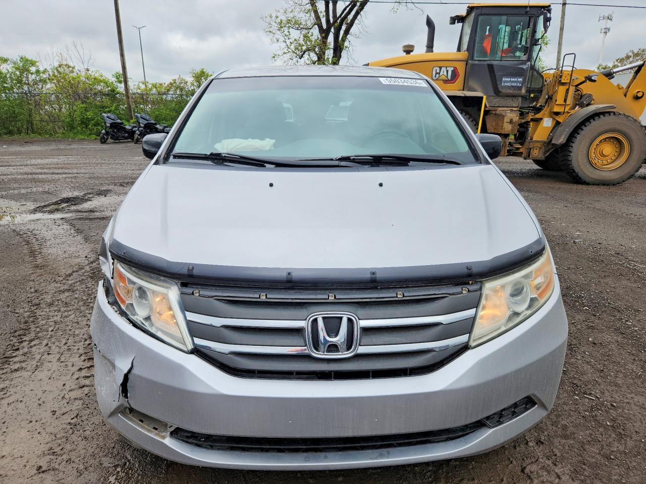 2012 Honda Odyssey Ex Silver vin: 5FNRL5H41CB508311
