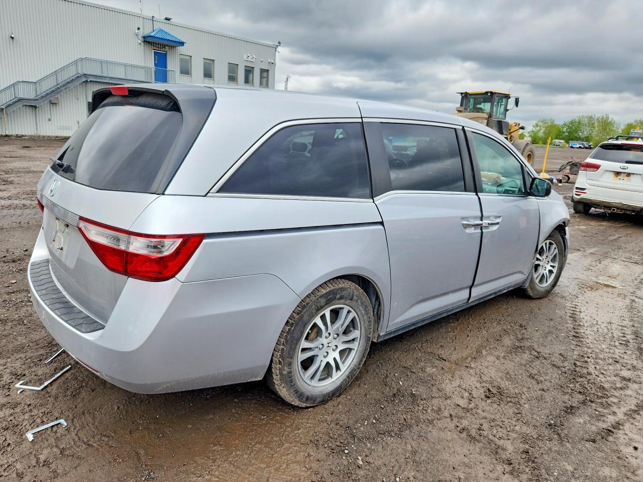 2012 Honda Odyssey Ex Silver vin: 5FNRL5H41CB508311