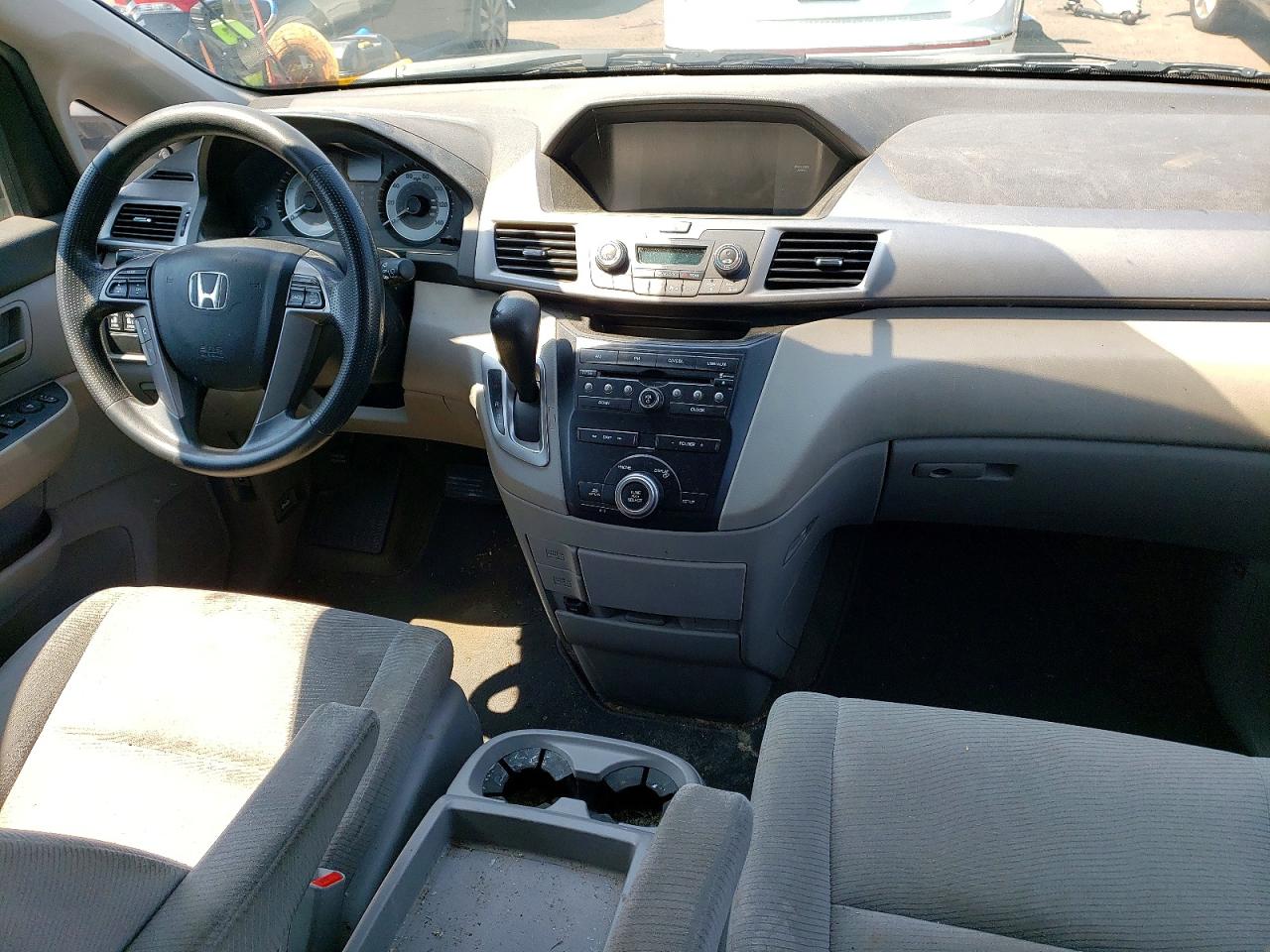 2013 Honda Odyssey Ex Gray vin: 5FNRL5H41DB007484