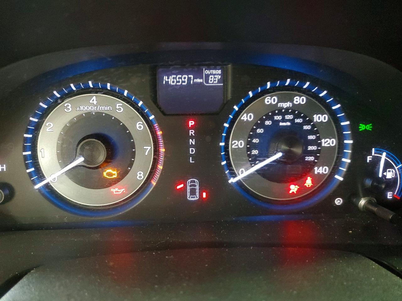 2013 Honda Odyssey Ex Gray vin: 5FNRL5H41DB017562