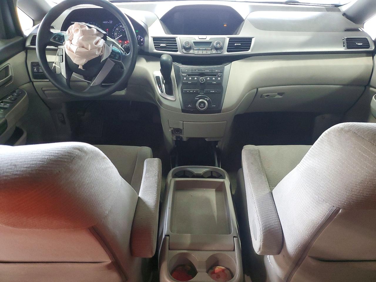 2013 Honda Odyssey Ex Gray vin: 5FNRL5H41DB017562