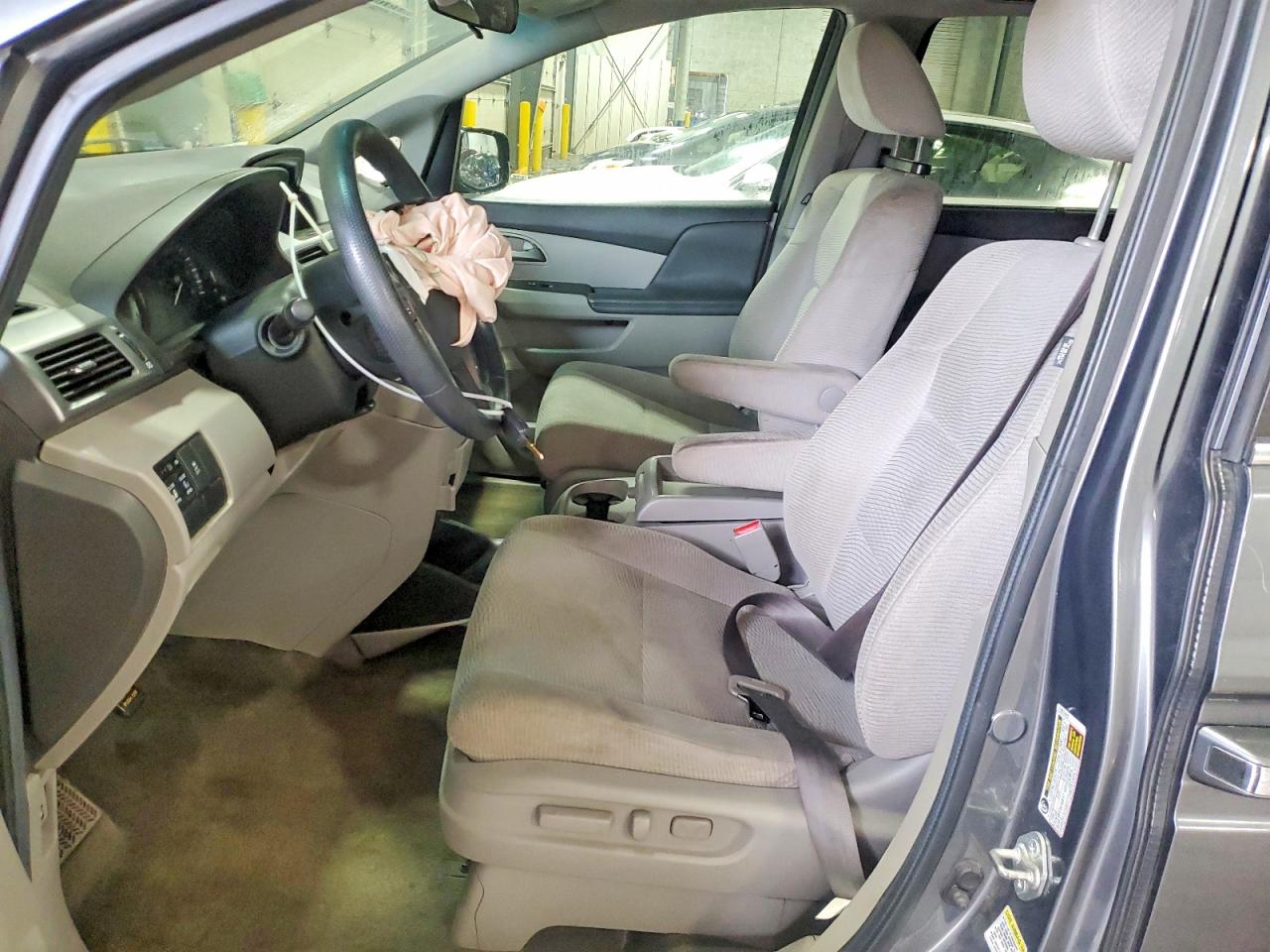2013 Honda Odyssey Ex Gray vin: 5FNRL5H41DB017562