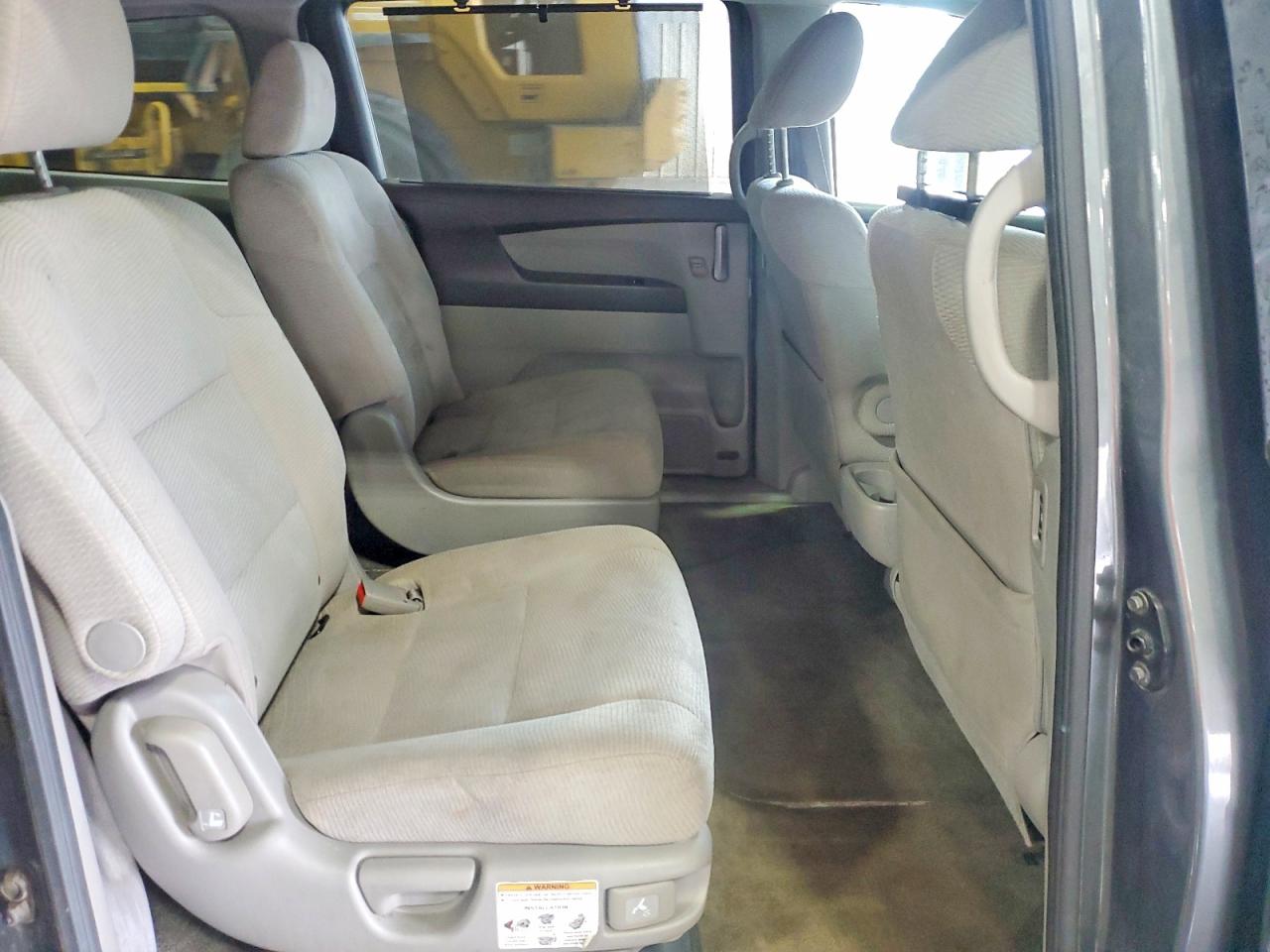 2013 Honda Odyssey Ex Gray vin: 5FNRL5H41DB017562