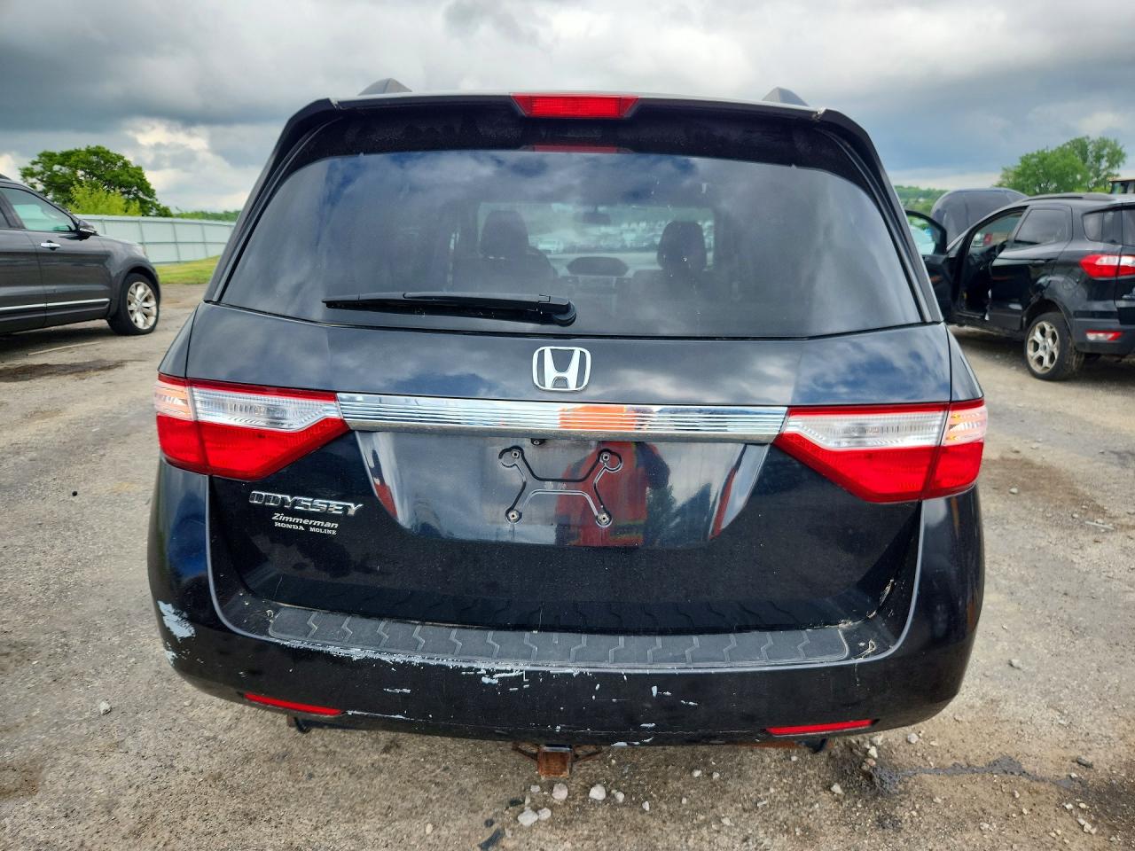 2013 Honda Odyssey Ex Black vin: 5FNRL5H41DB053493