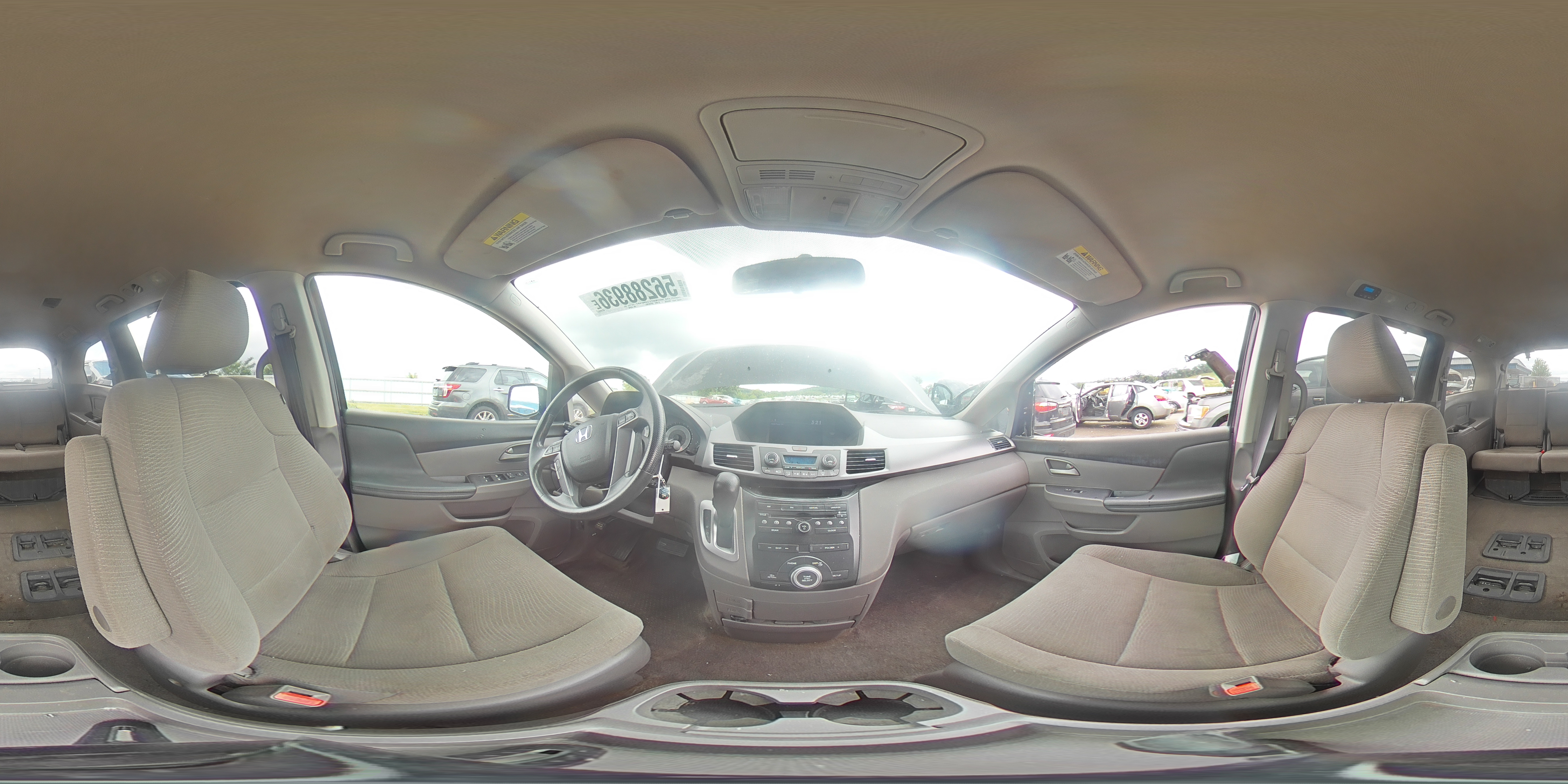 2013 Honda Odyssey Ex Black vin: 5FNRL5H41DB053493