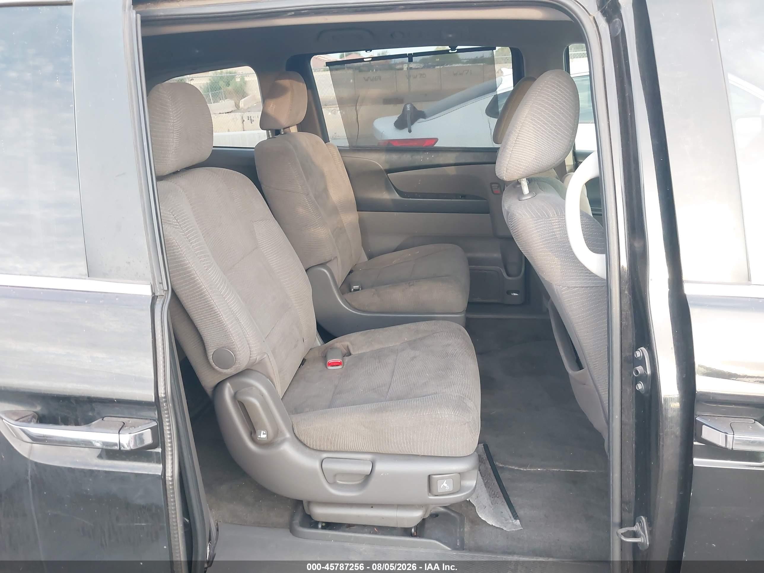 2013 Honda Odyssey Ex Black vin: 5FNRL5H41DB070665