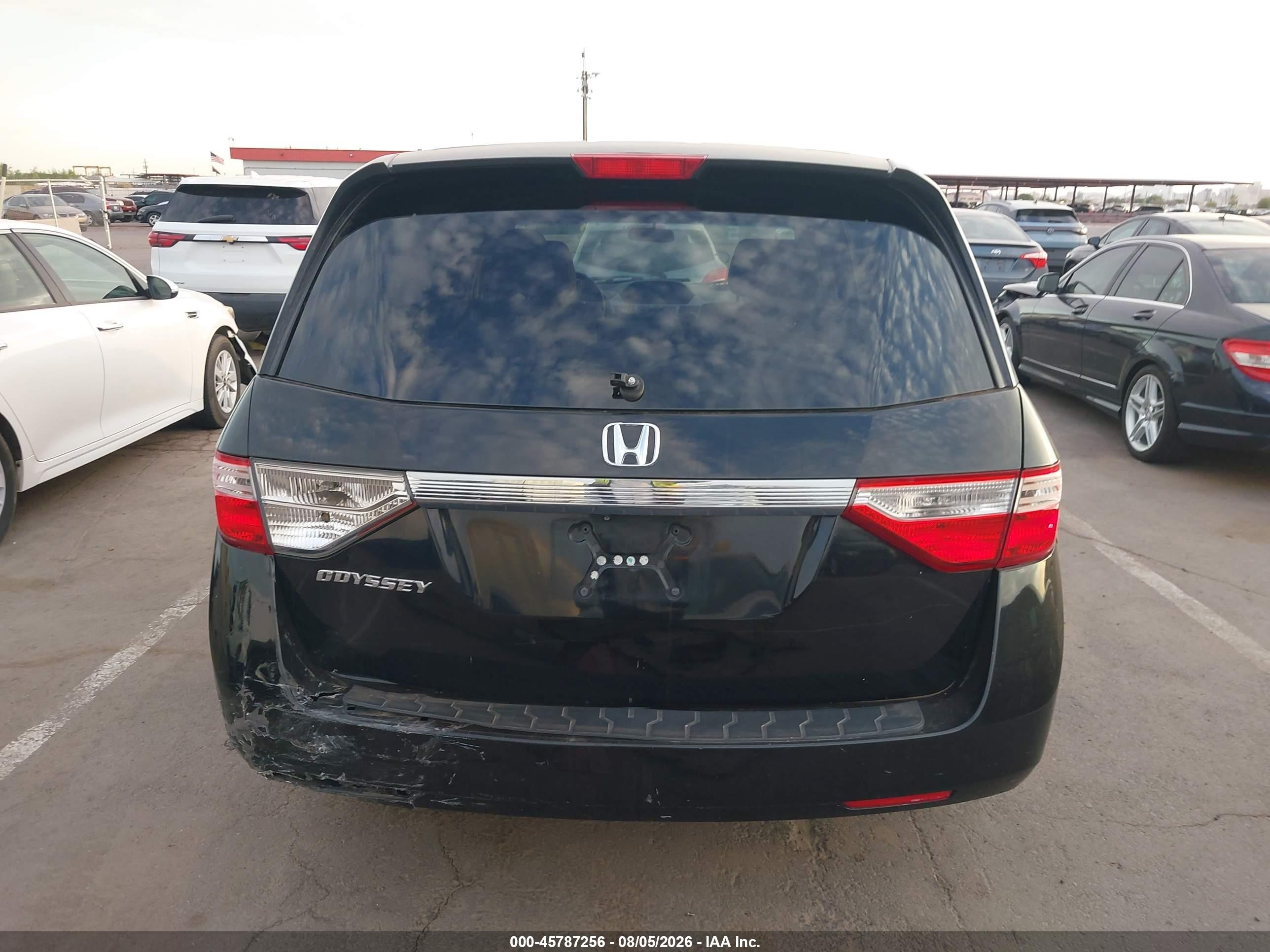 2013 Honda Odyssey Ex Black vin: 5FNRL5H41DB070665