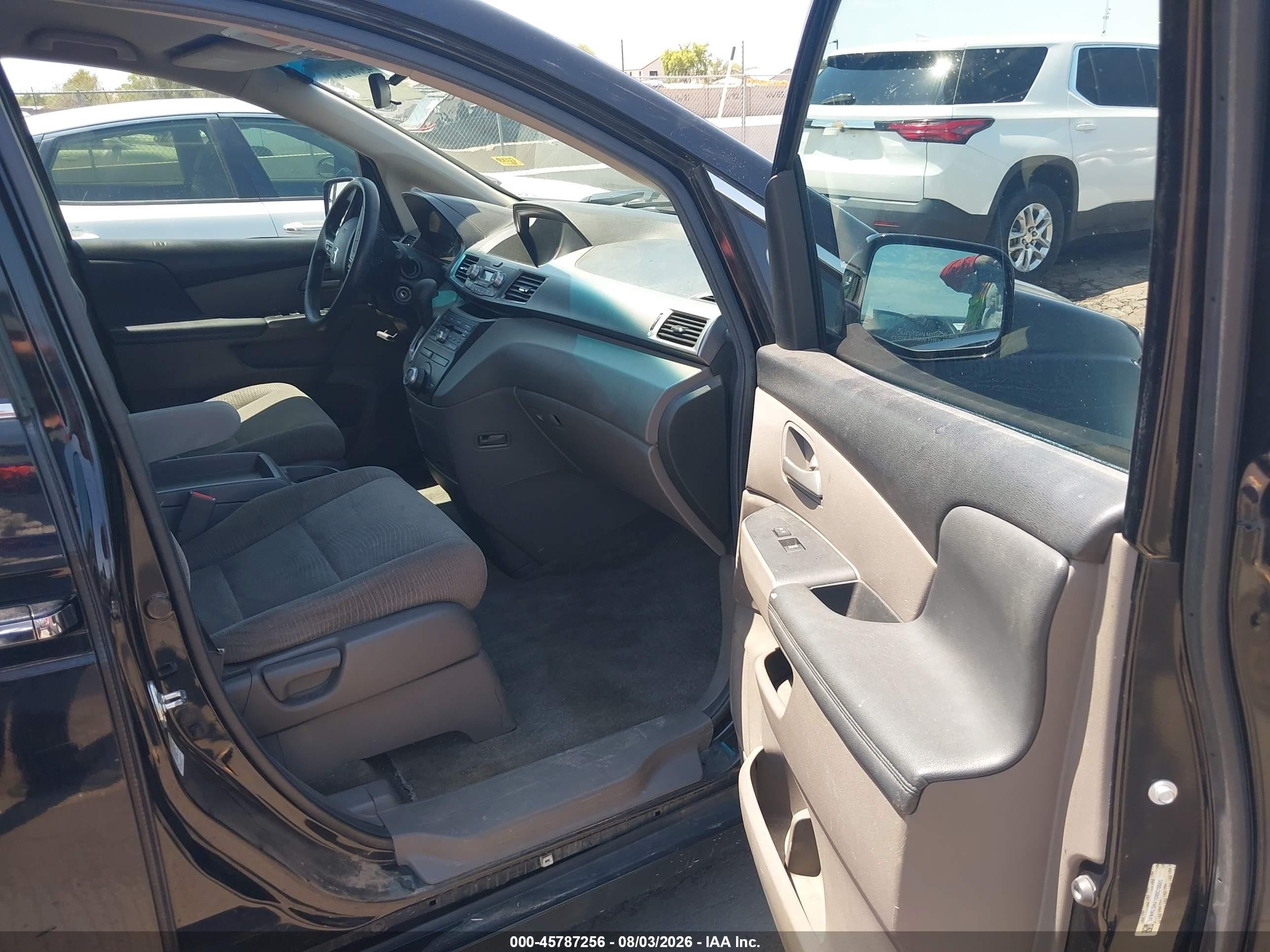 2013 Honda Odyssey Ex Black vin: 5FNRL5H41DB070665