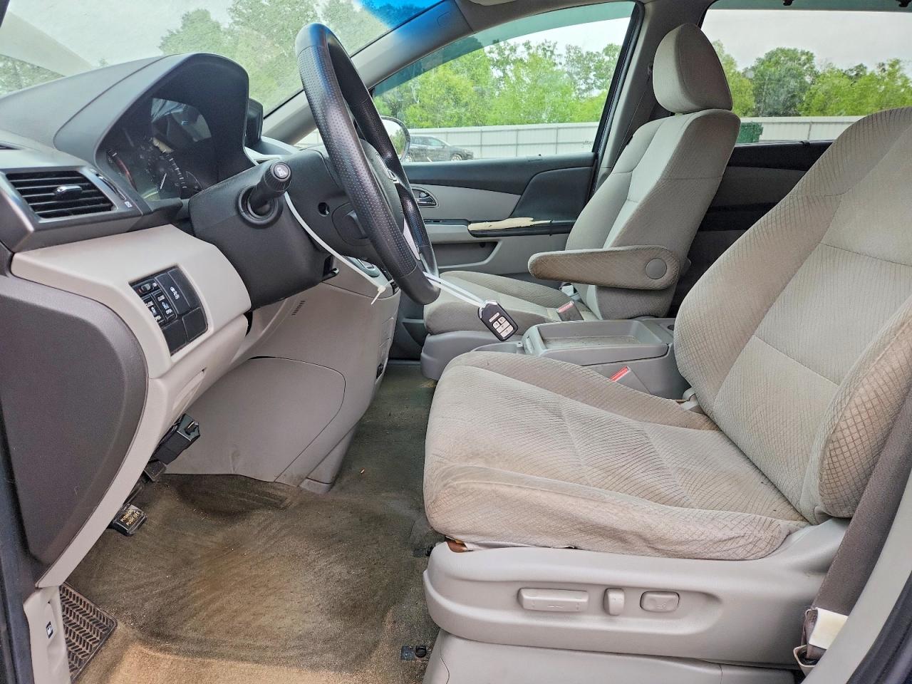 2014 Honda Odyssey Ex Blue vin: 5FNRL5H41EB001654