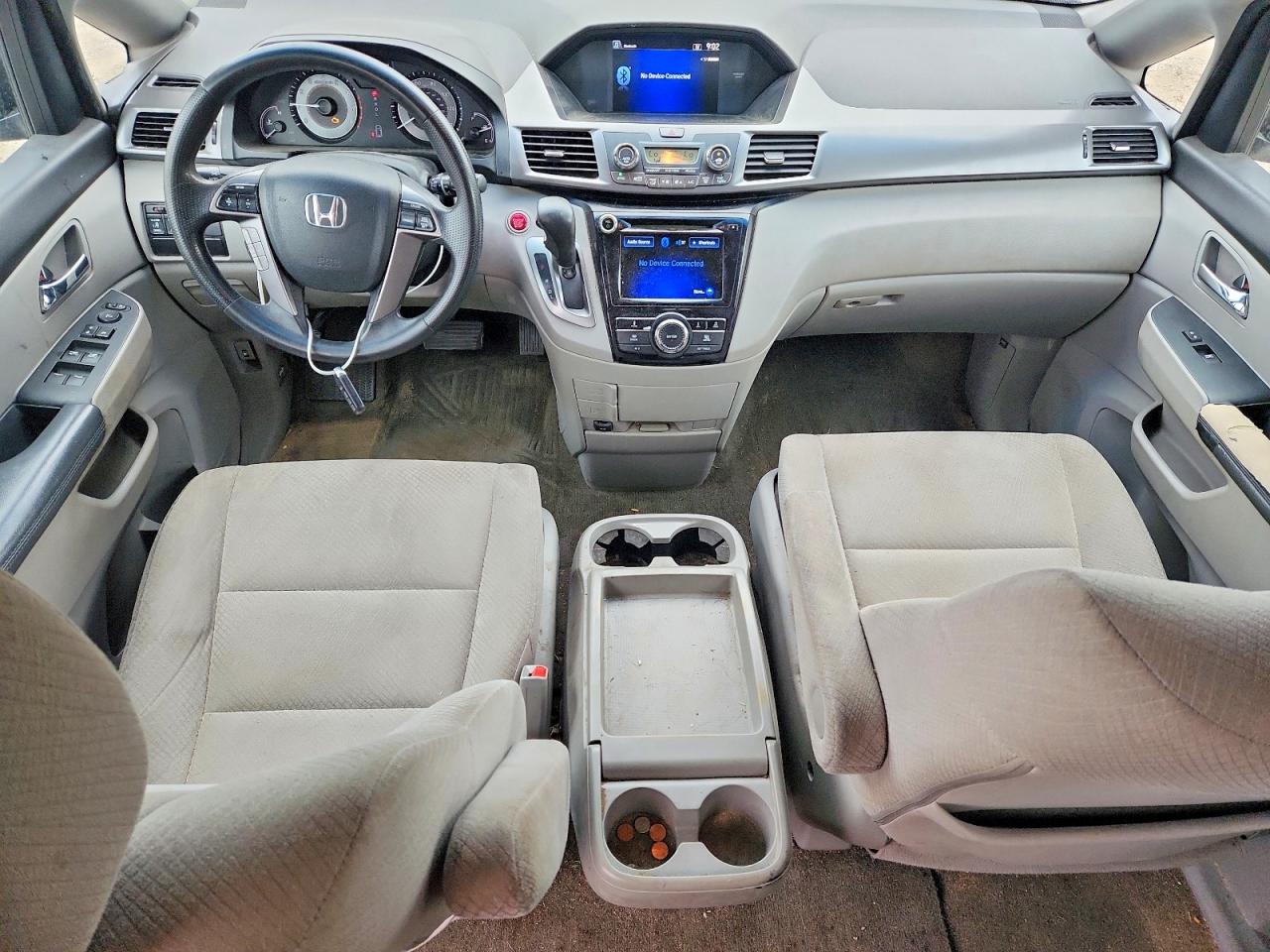 2014 Honda Odyssey Ex Blue vin: 5FNRL5H41EB001654