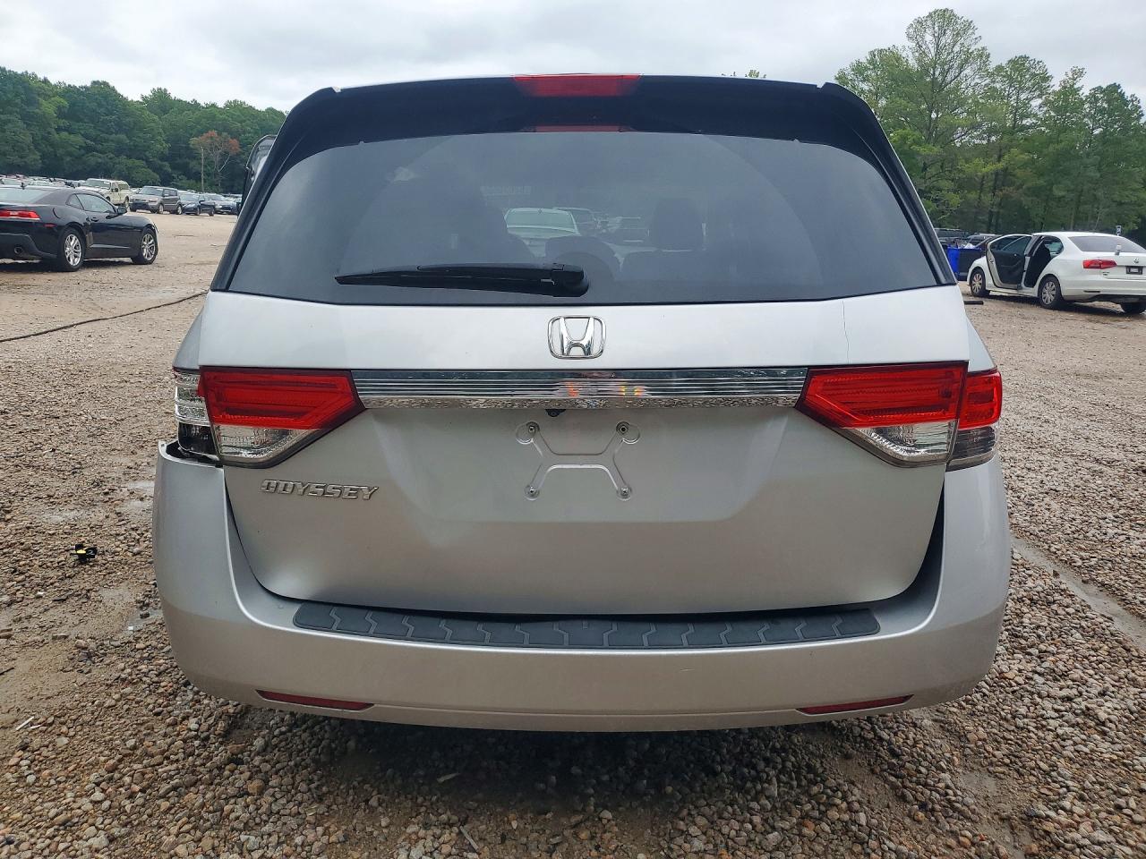 2014 Honda Odyssey Ex Серебряный vin: 5FNRL5H41EB019345