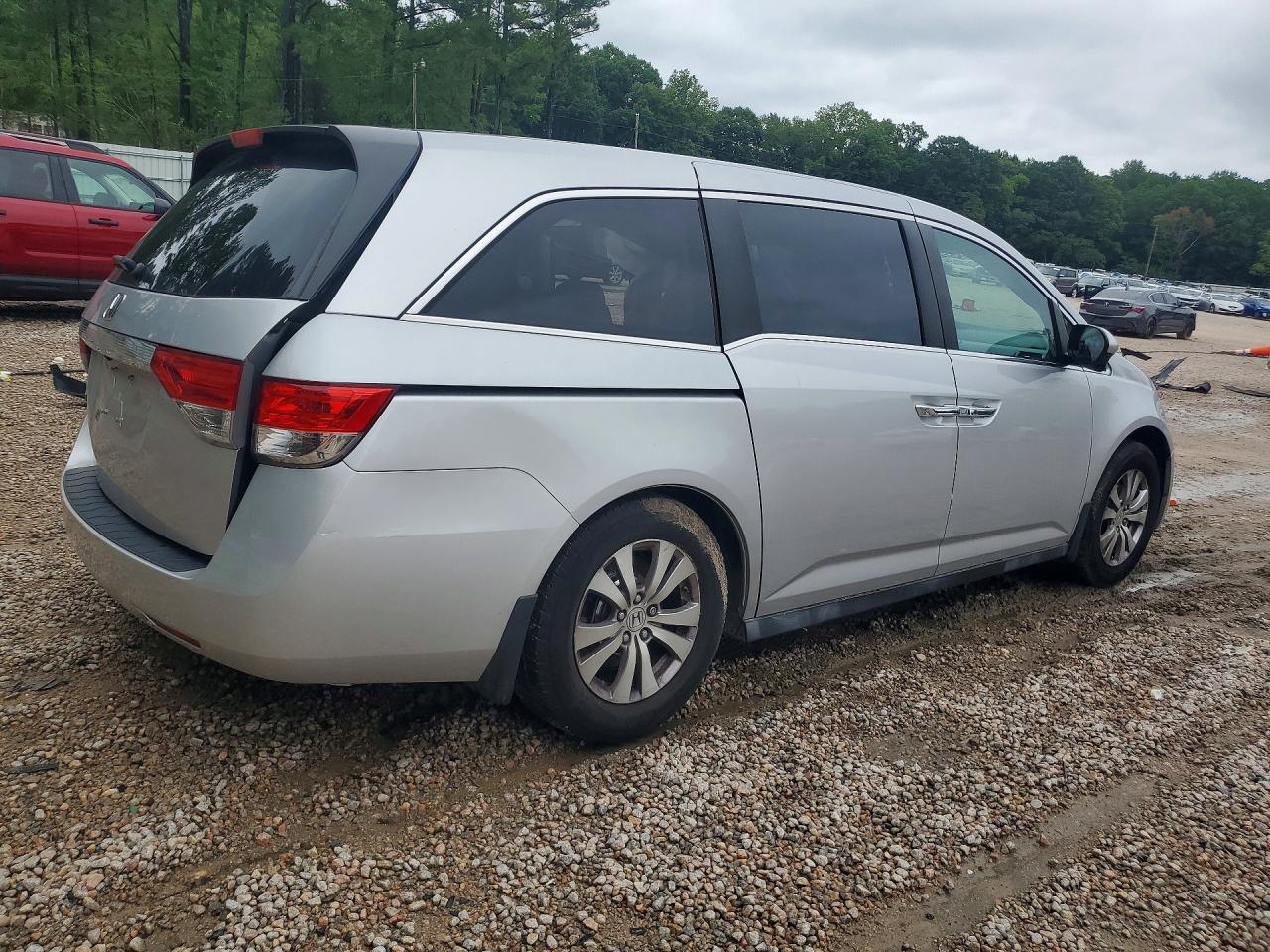 2014 Honda Odyssey Ex Серебряный vin: 5FNRL5H41EB019345