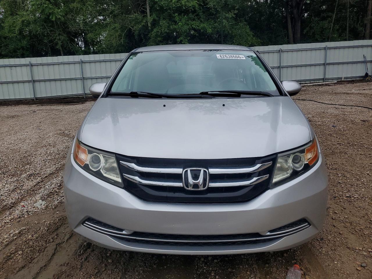 2014 Honda Odyssey Ex Серебряный vin: 5FNRL5H41EB019345