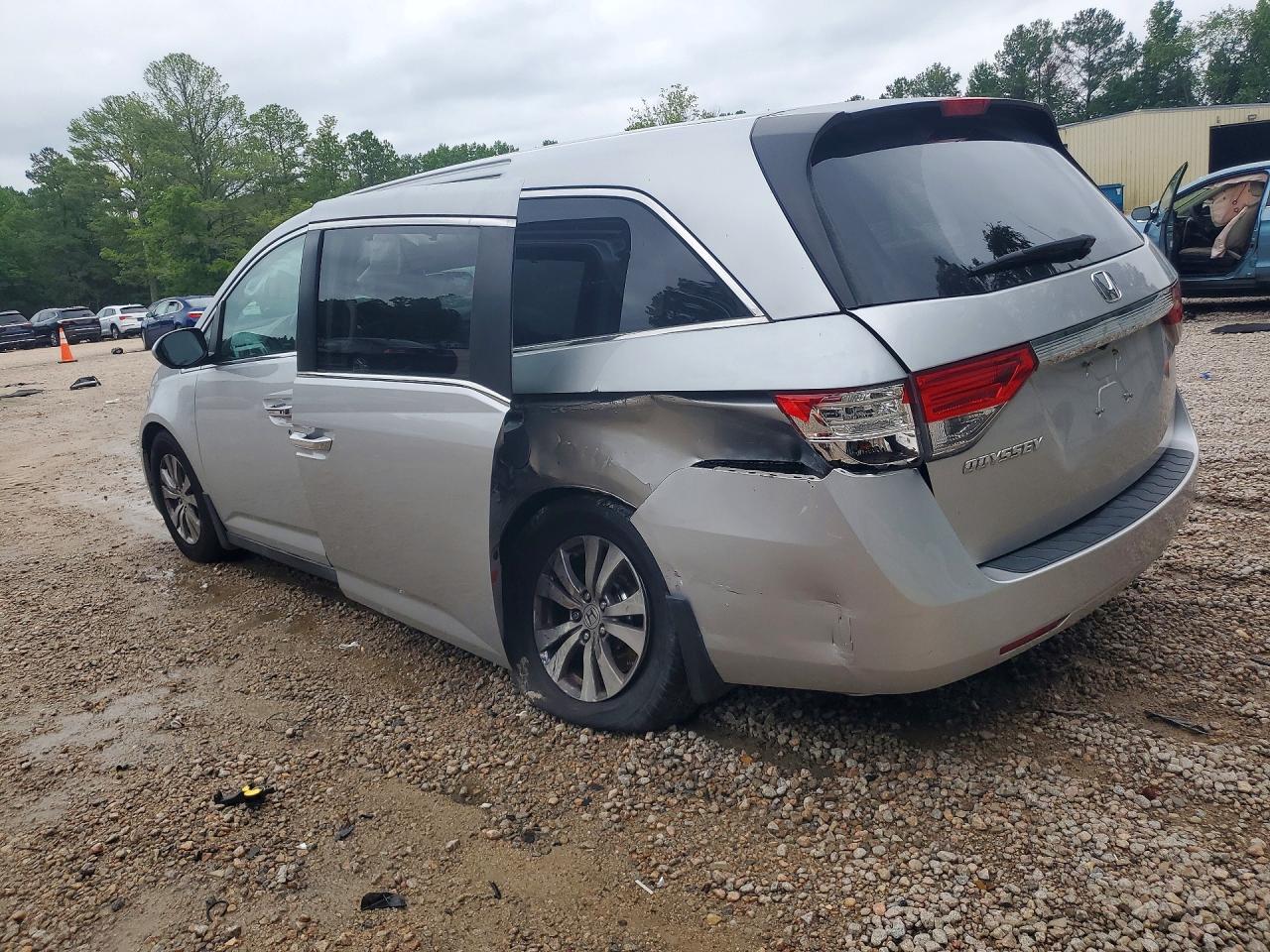 2014 Honda Odyssey Ex Серебряный vin: 5FNRL5H41EB019345
