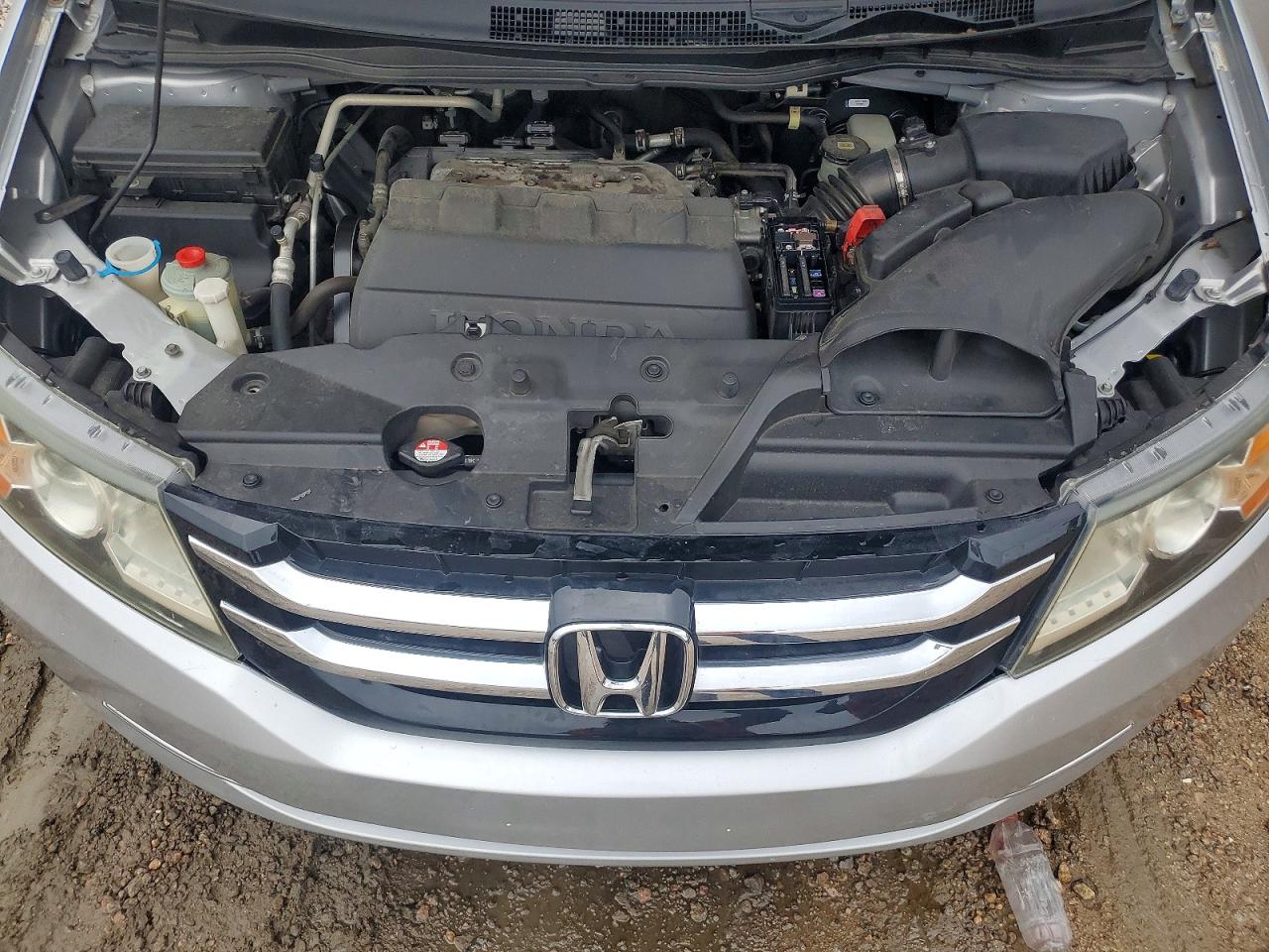 2014 Honda Odyssey Ex Серебряный vin: 5FNRL5H41EB019345